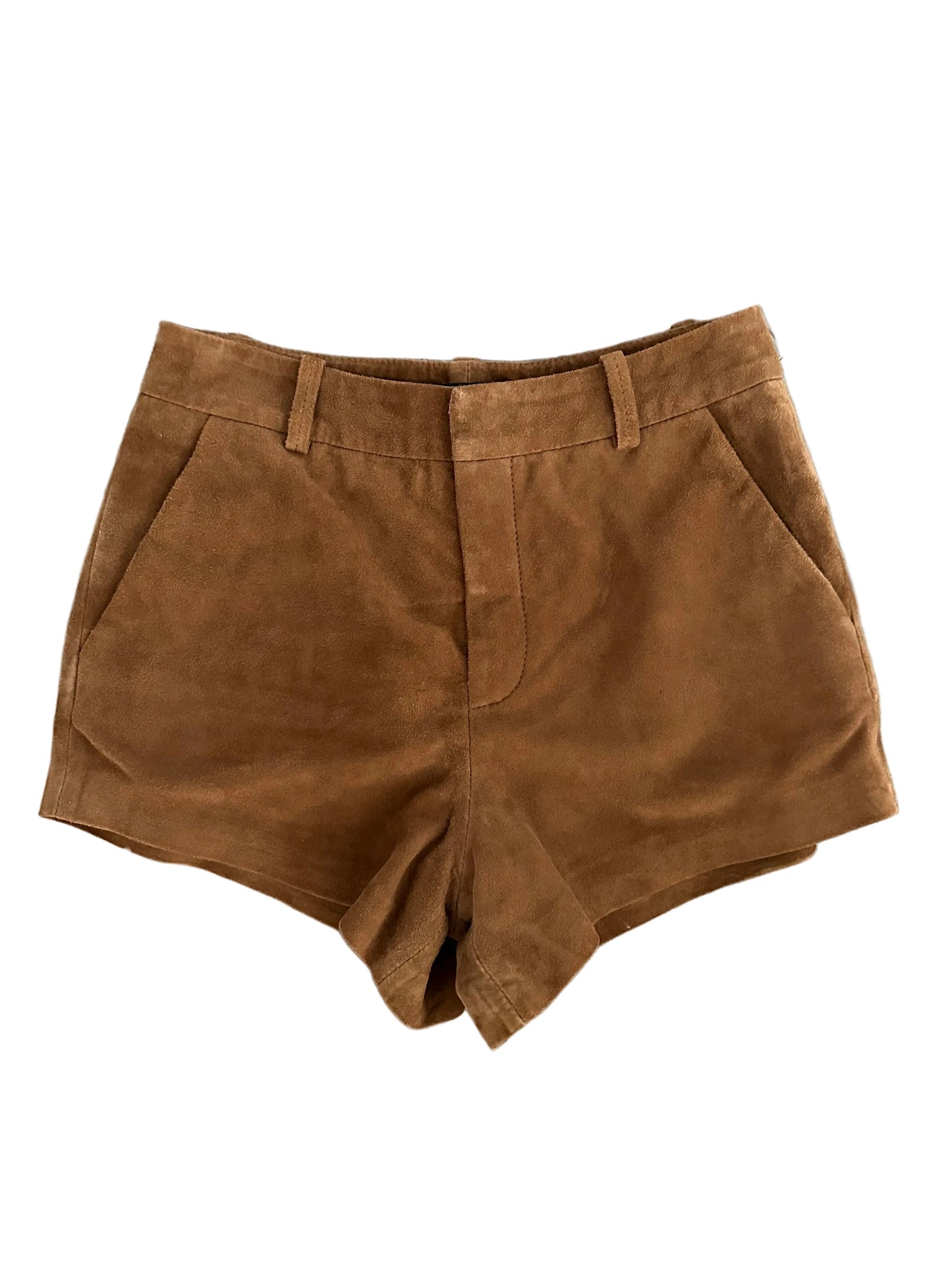 Zadig & Voltaire Suede Shorts