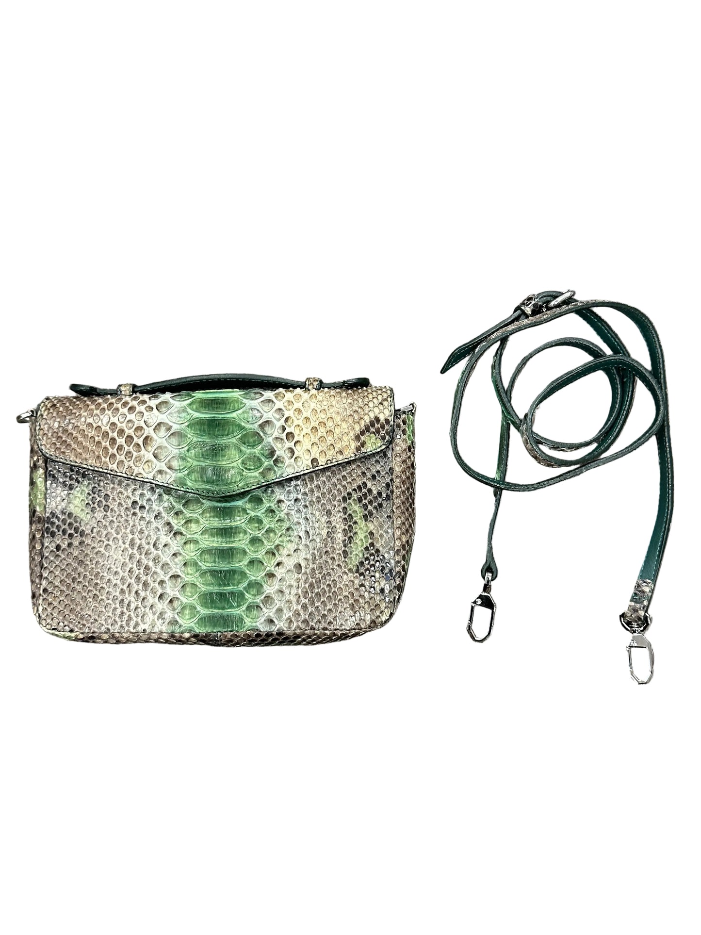 Vintage Genuine Python Clutch