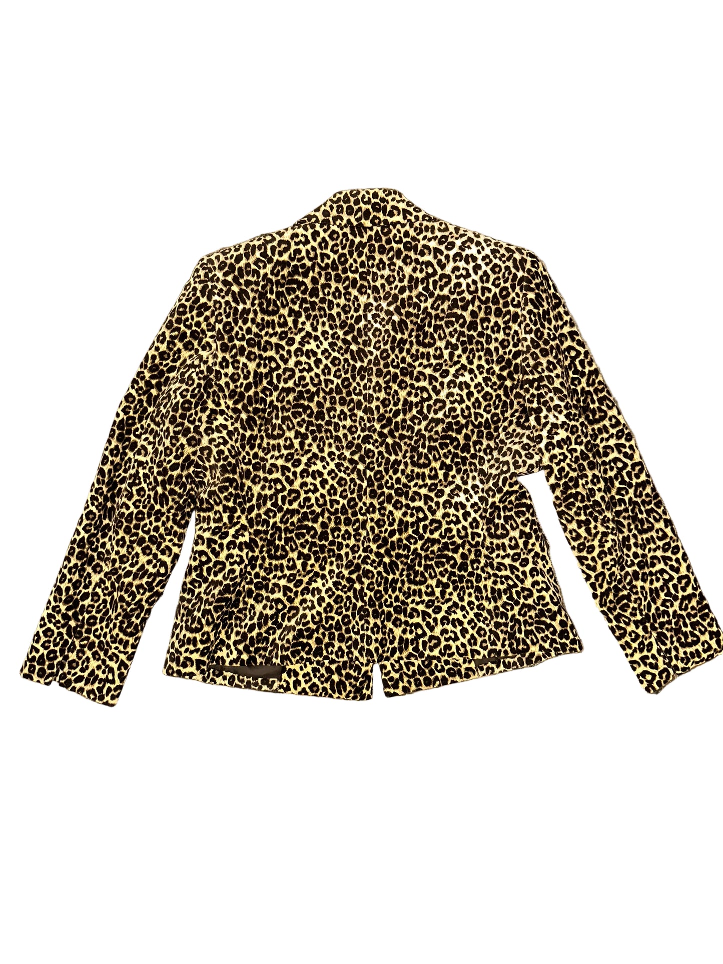 Vintage Cheetah Print Blazer