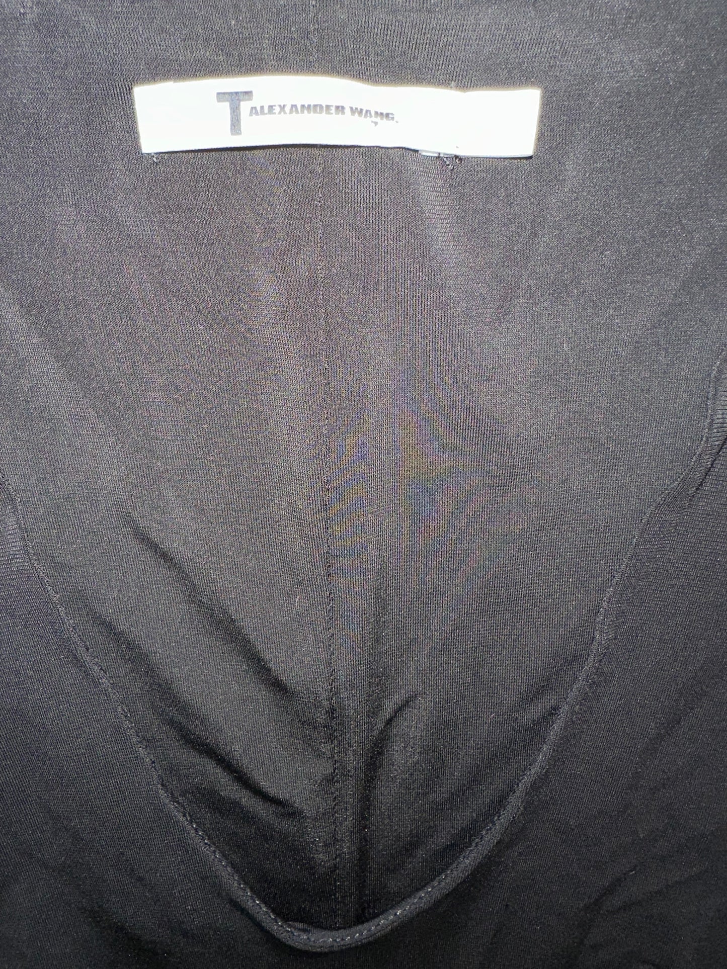 Vintage Alexander Wang Slinky Black Dress