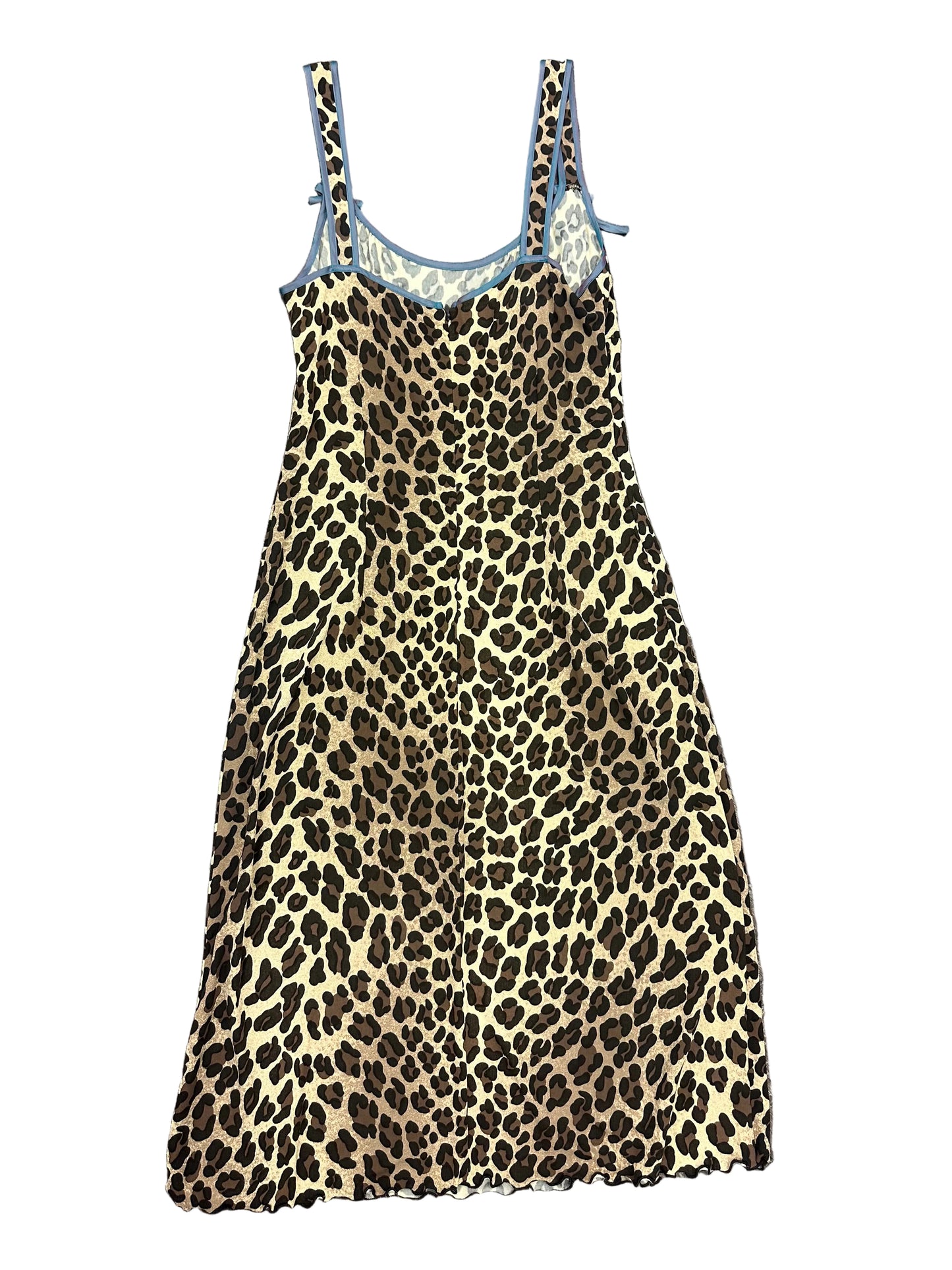 Vintage Nanette Lepore Leopard Midi Dress