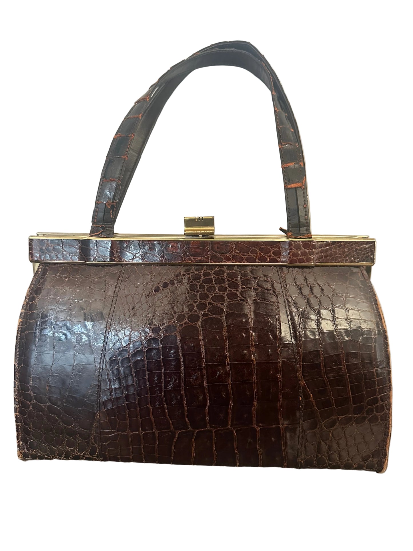 Vintage (50s/60s) Genuine Alligator Handbag