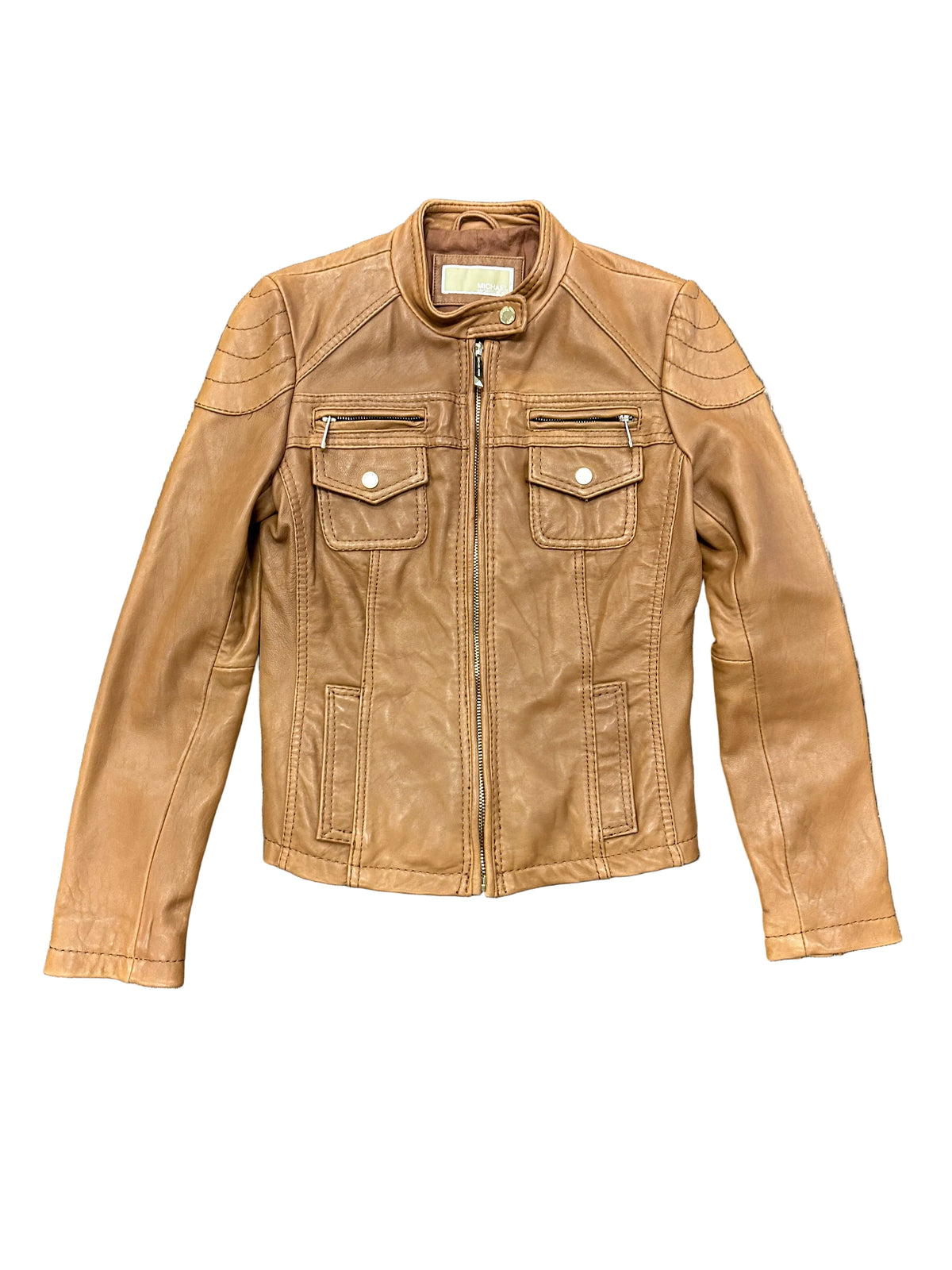 Vintage Michael Kors Leather Moto Jacket