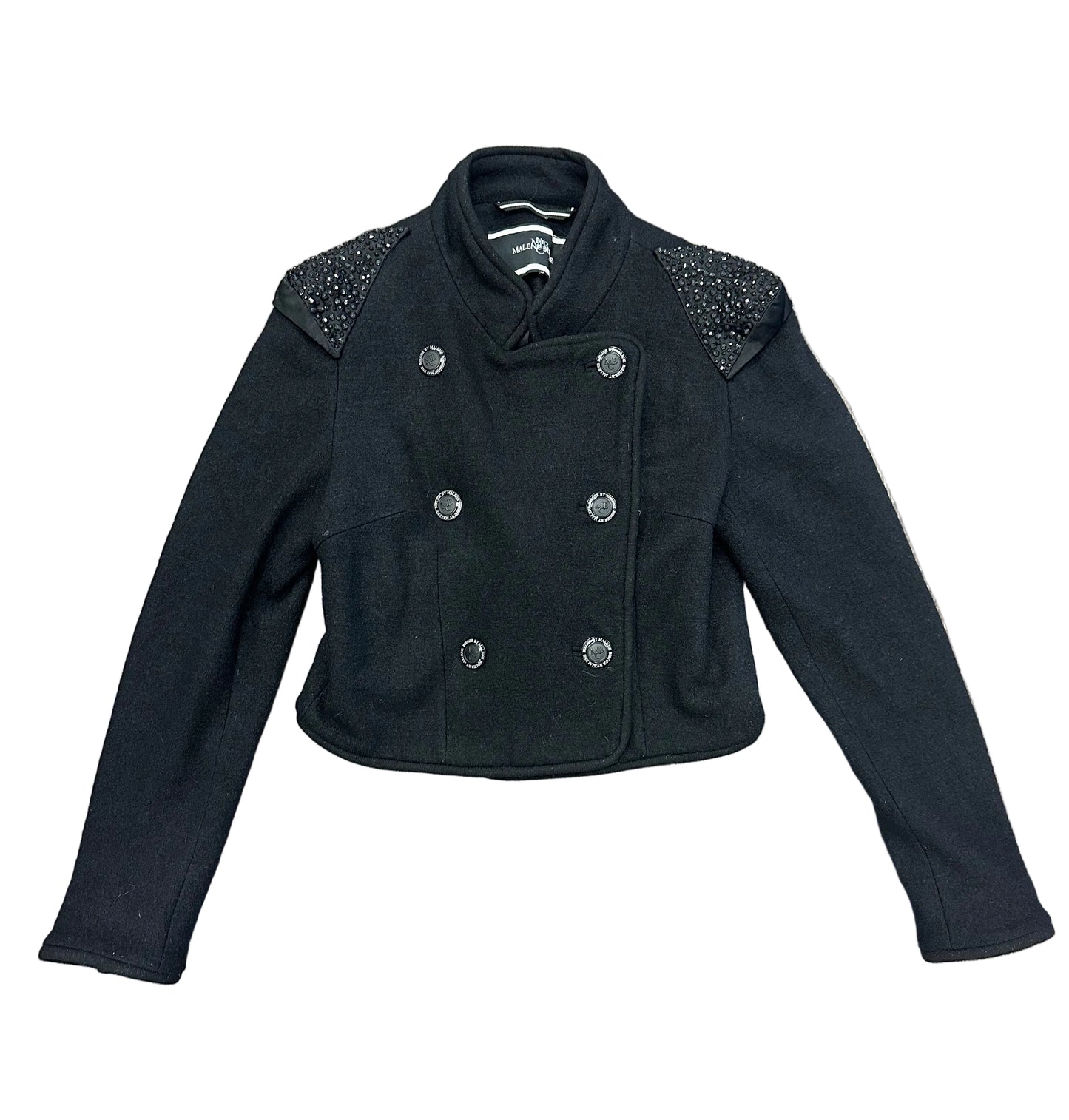 Napoleon Jacket with Embellished Shoulder Pads