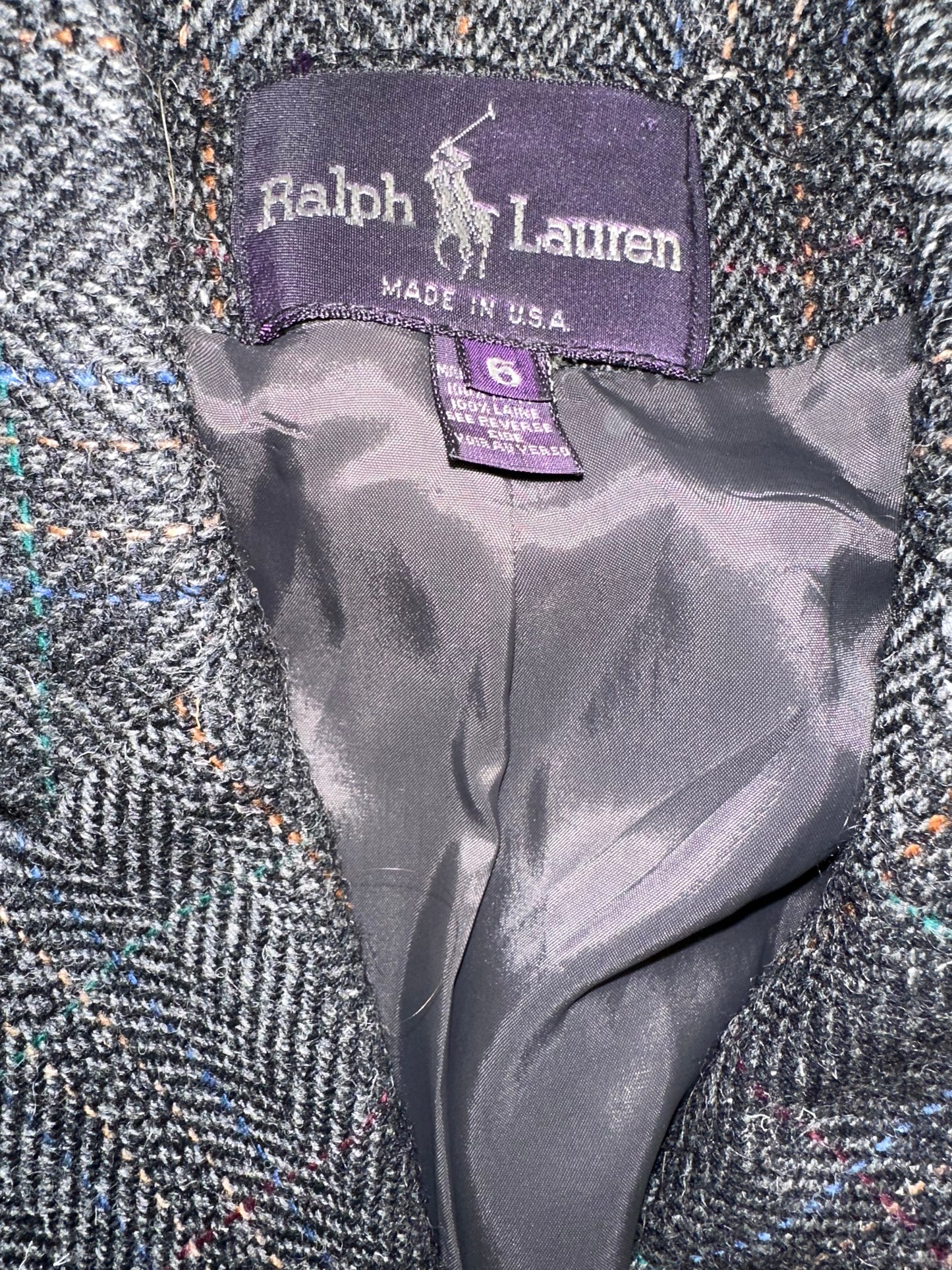 Vintage Wool Ralph Lauren Blazer