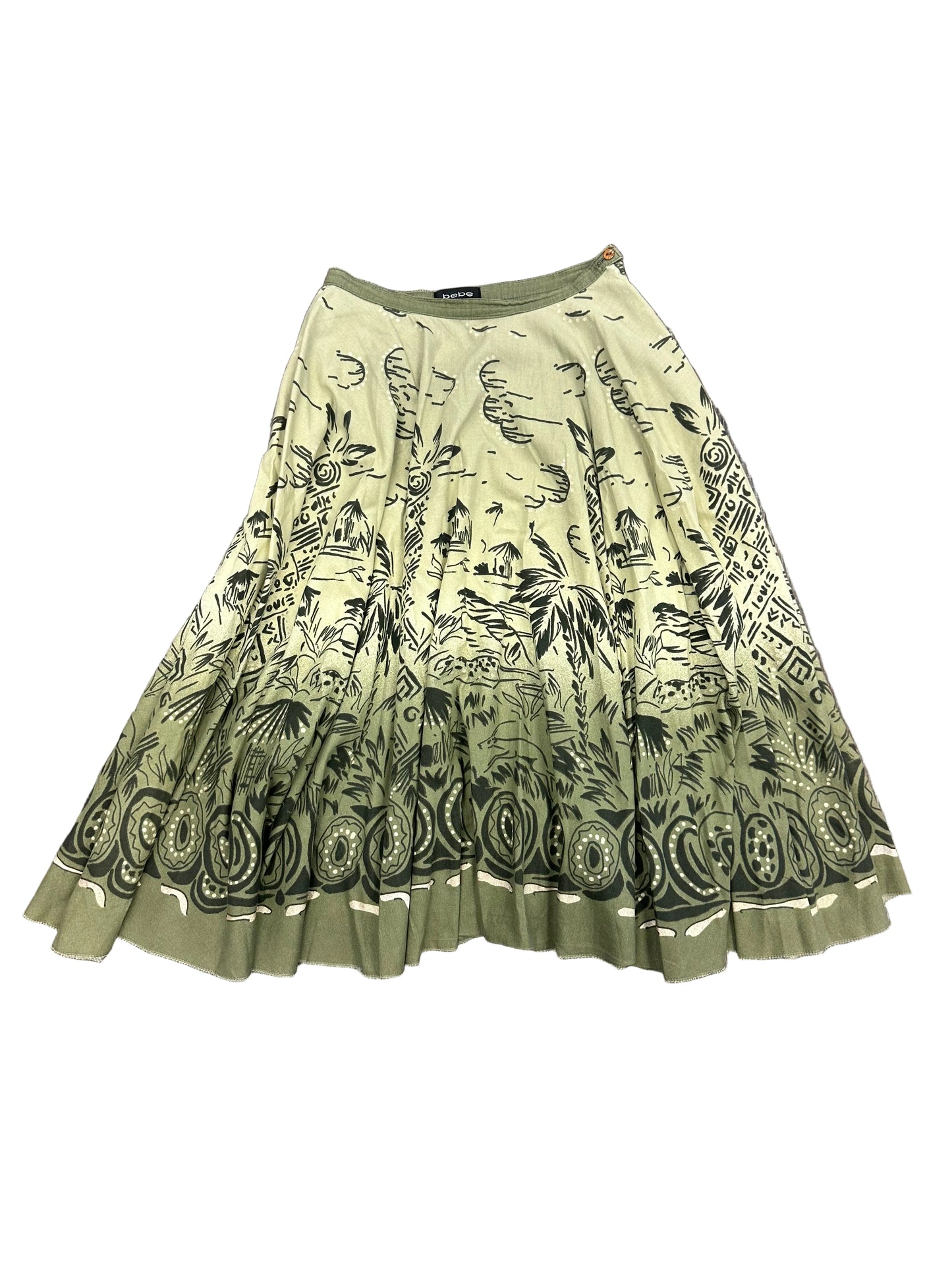 Vintage Bebe Island Long Skirt