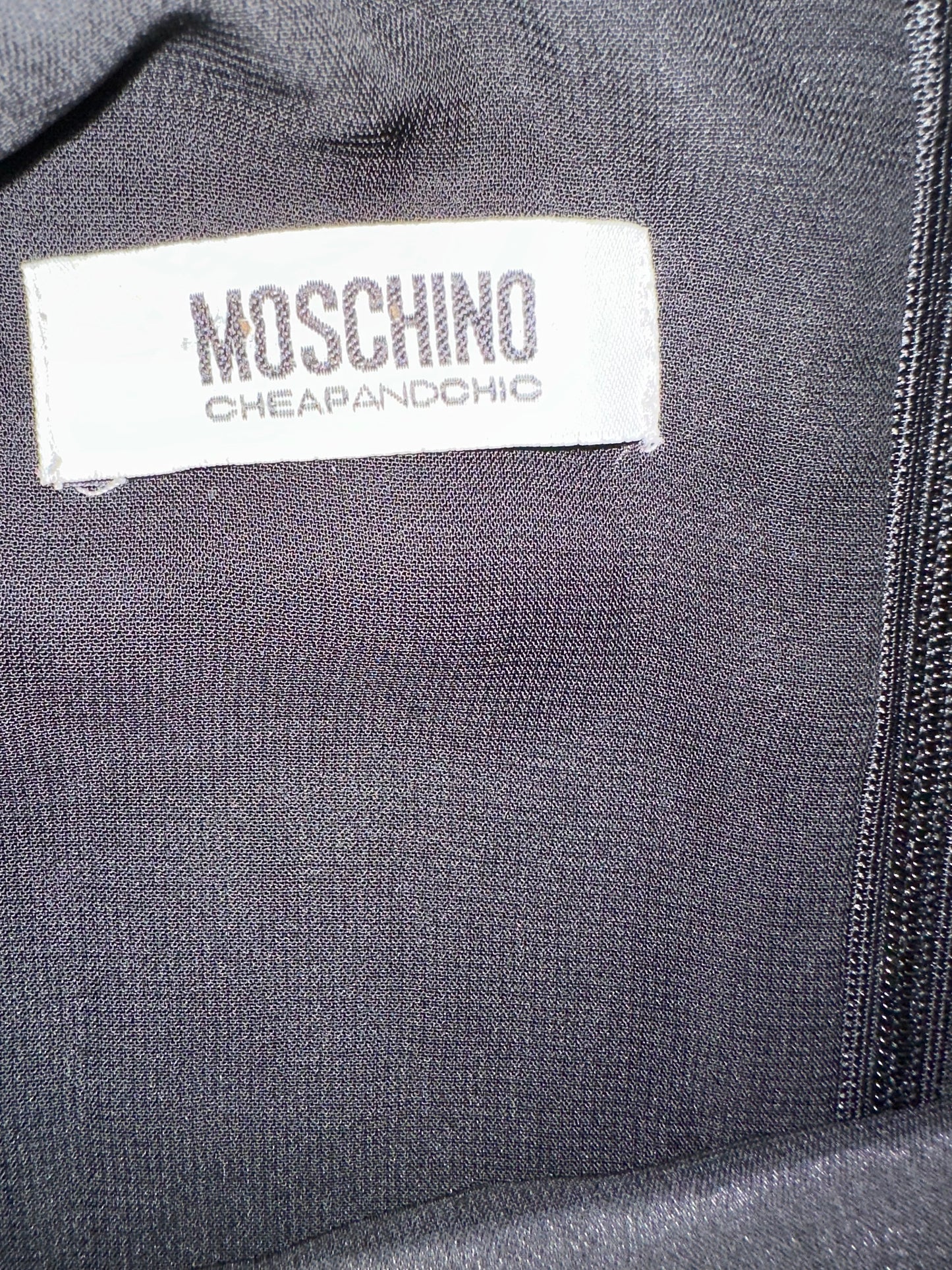 Vintage Moschino Motorcycle Dress