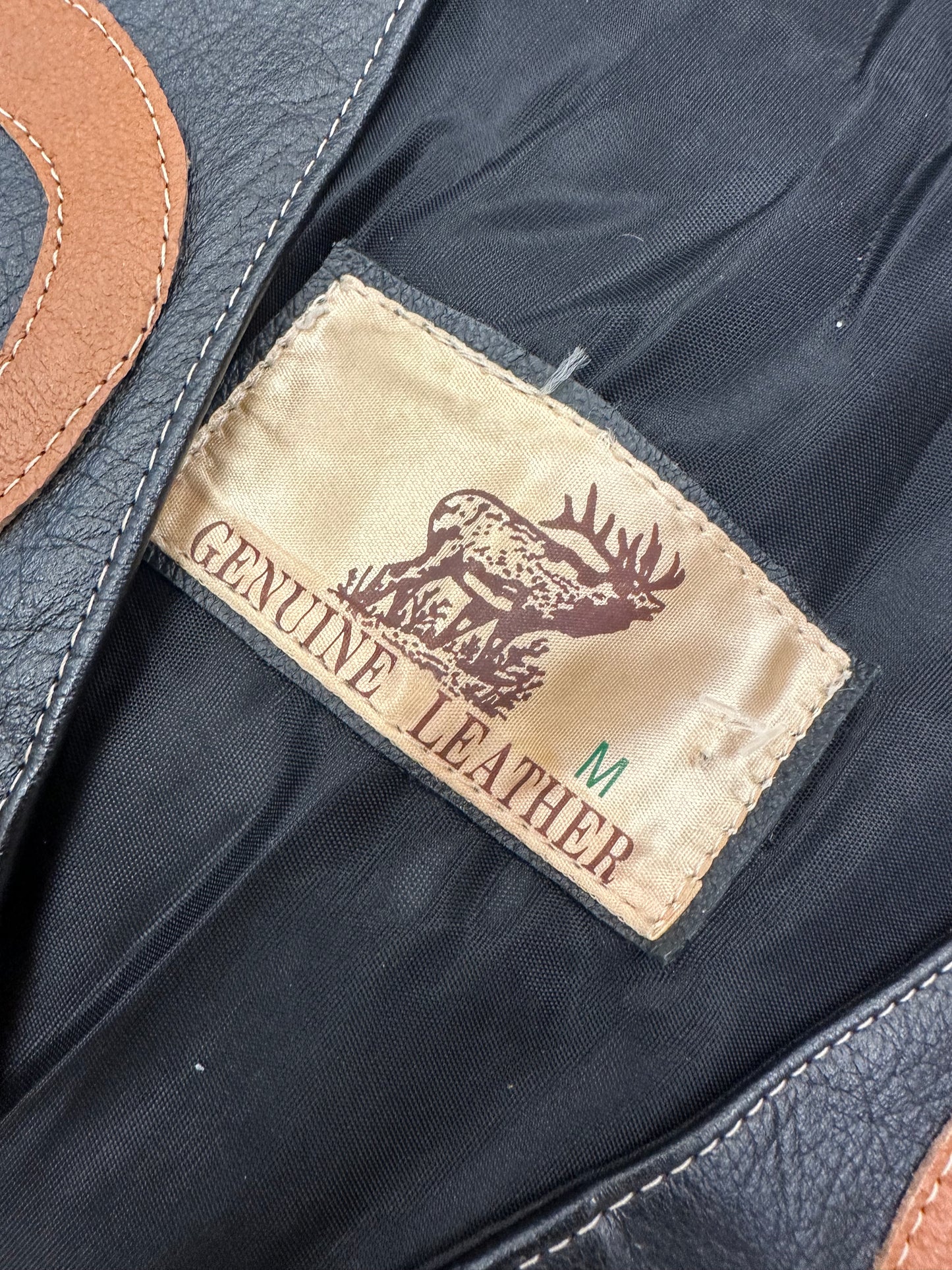 Vintage Western Leather Vest
