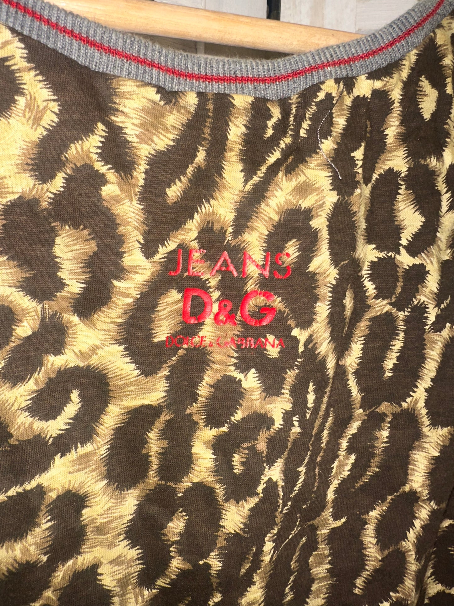 Vintage Dolce & Gabbana Cheetah Tank Top
