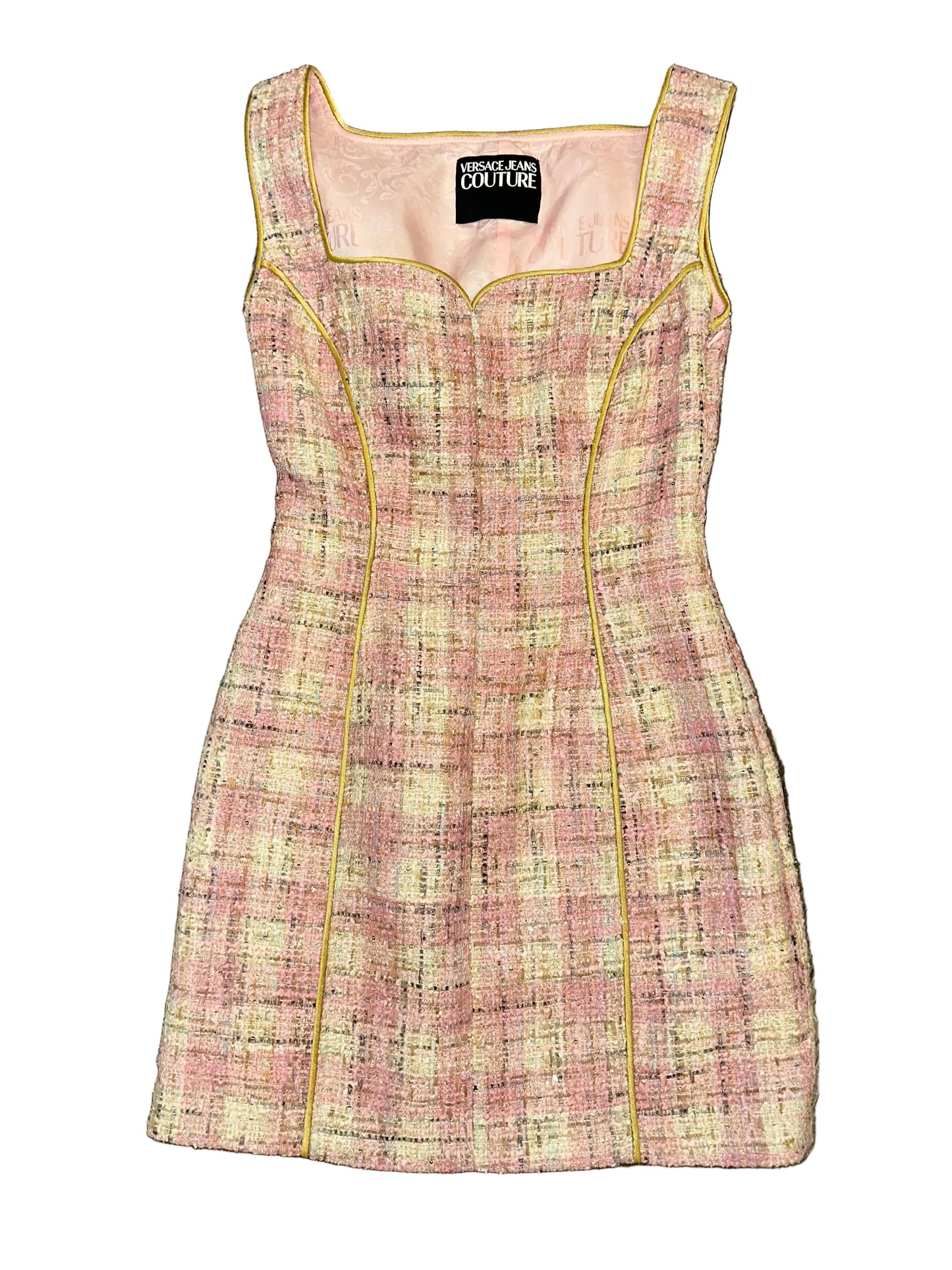 Vintage Versace Tweed Dress