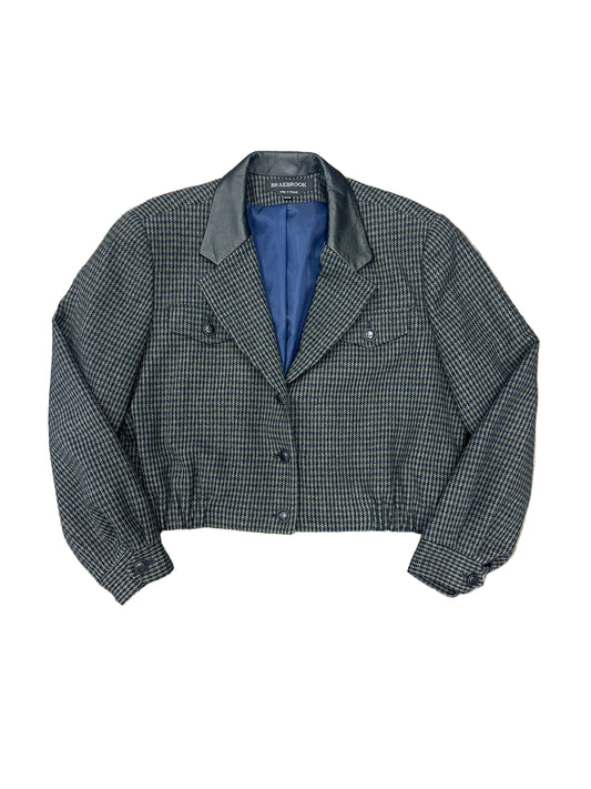 Vintage Wool Blazer Bomber
