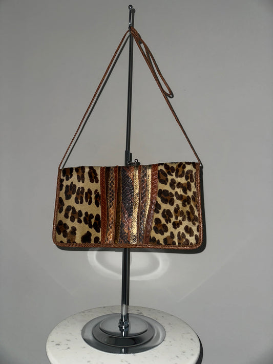Carlos Falchi Animal Print Crossbody