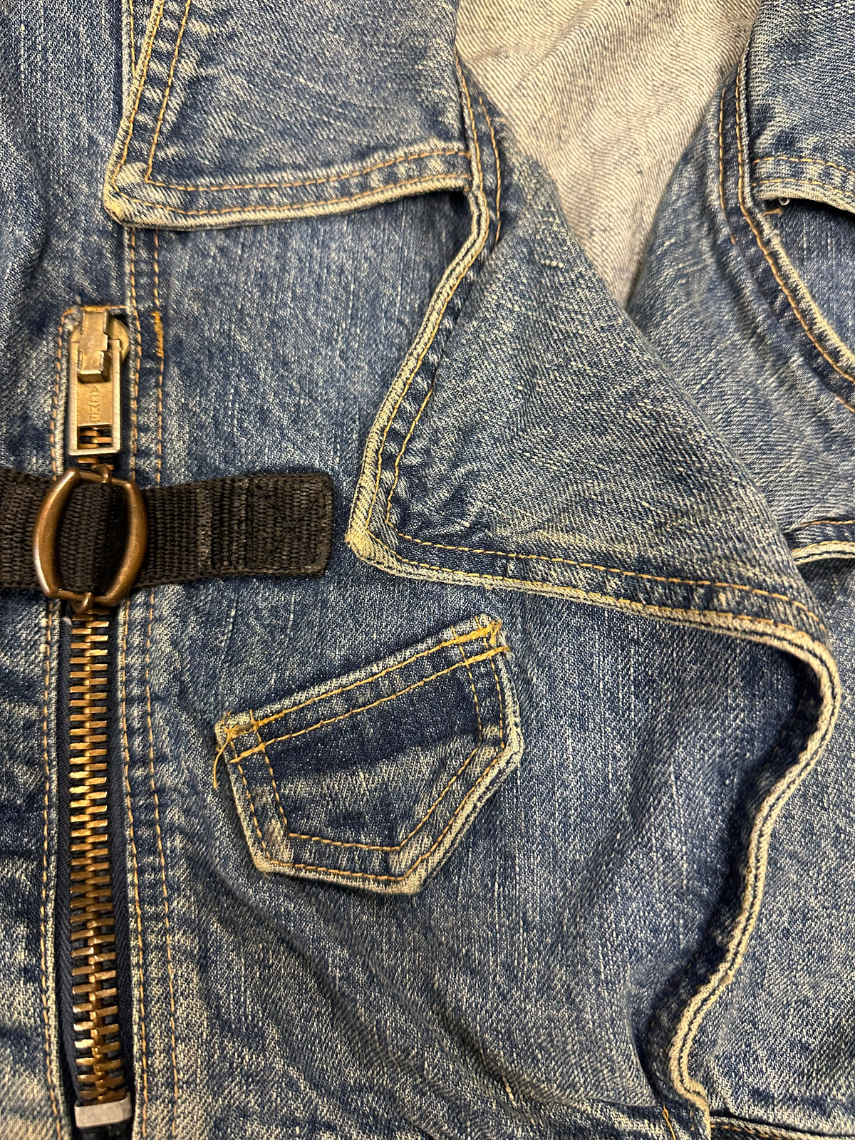 1980s Cropped Denim Jacket