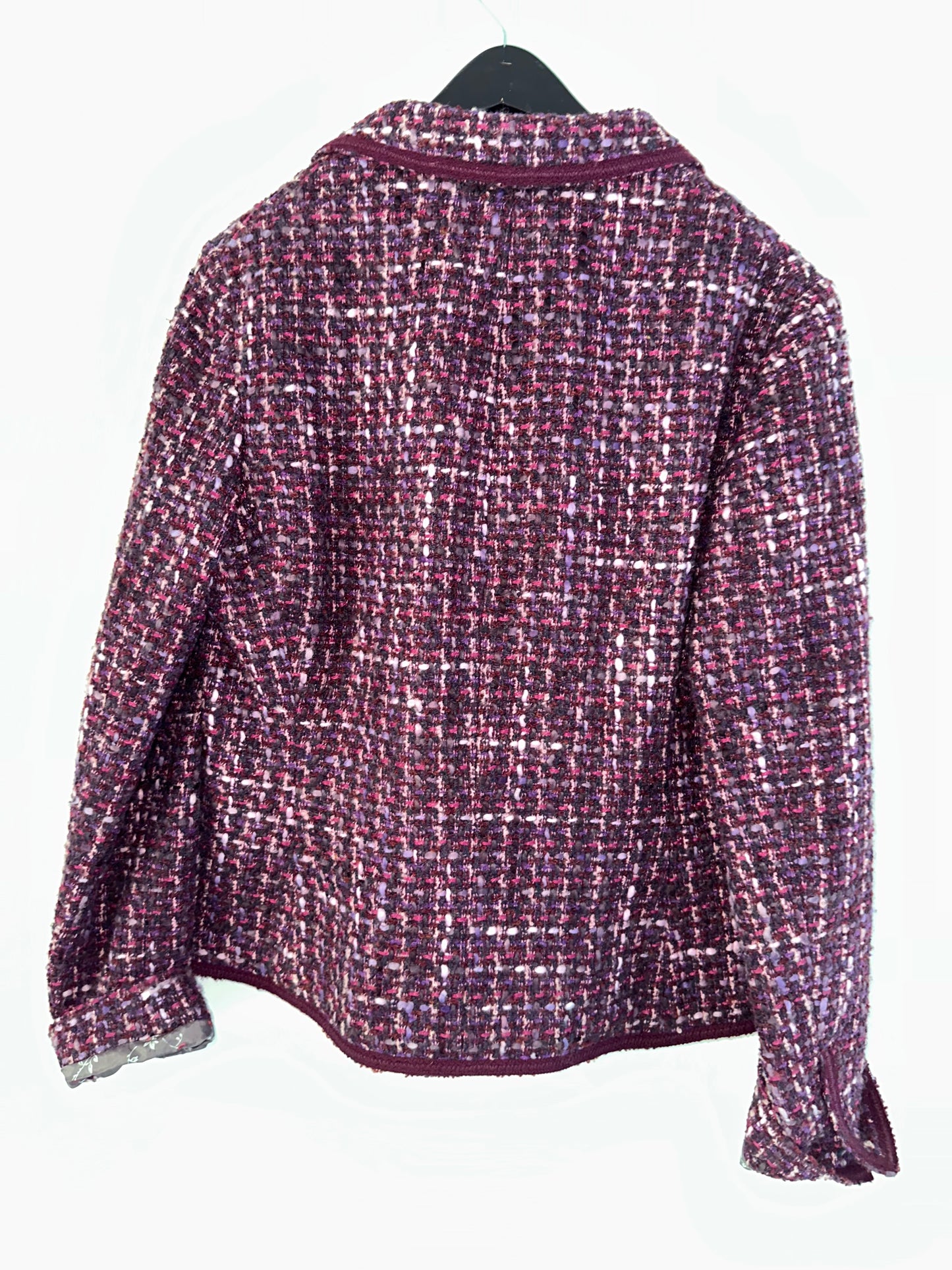 Purple Tweed Jacket