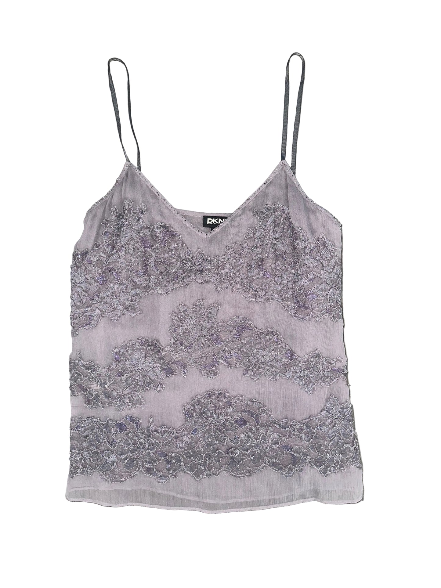 Vintage Lavender Lace Top