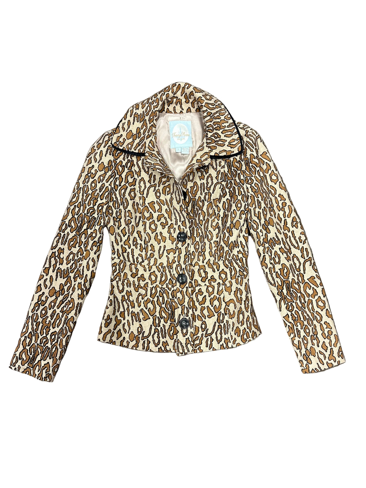 Vintage Leopard Blazer
