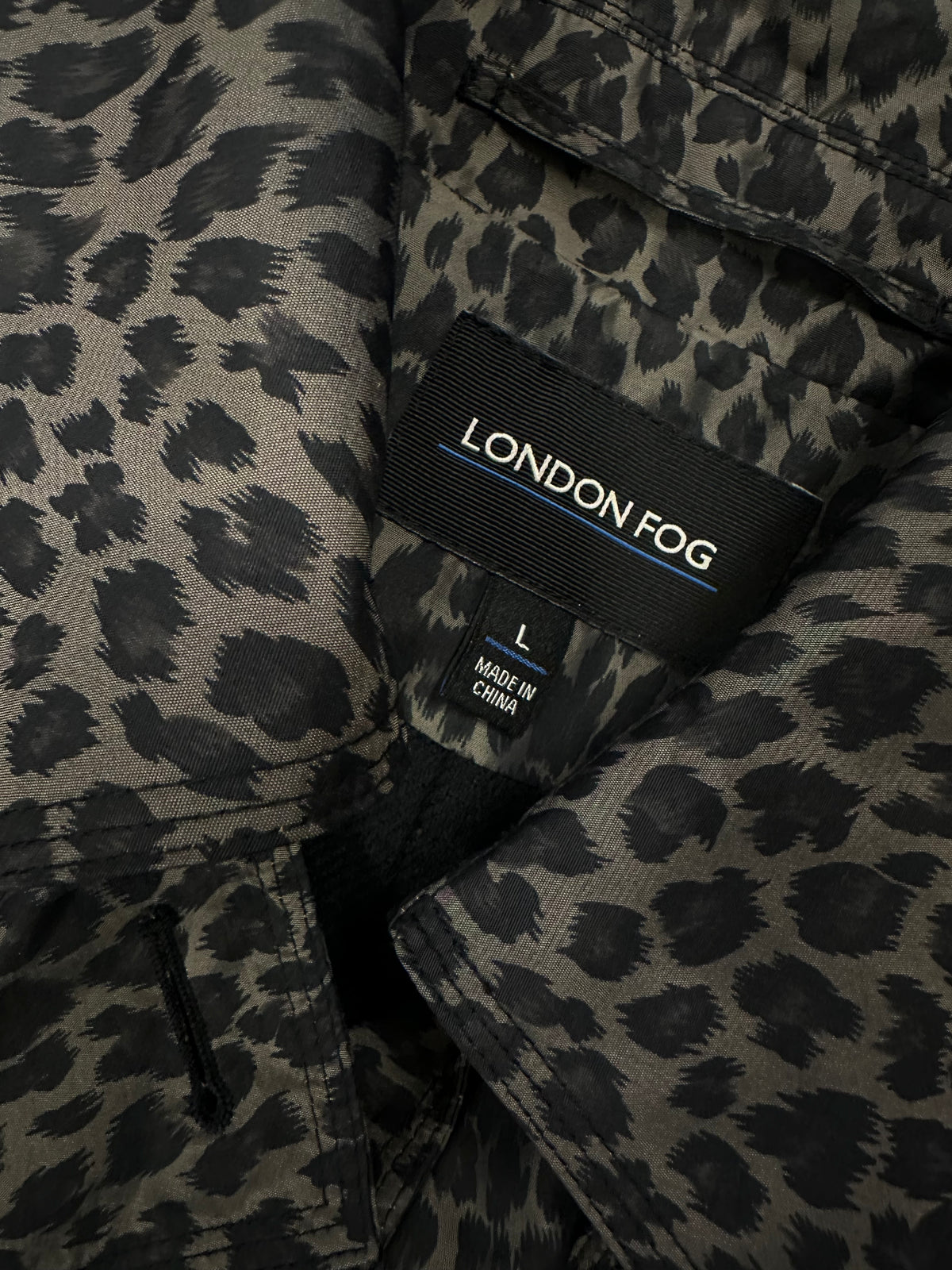 2010s Leopard Trench Coat