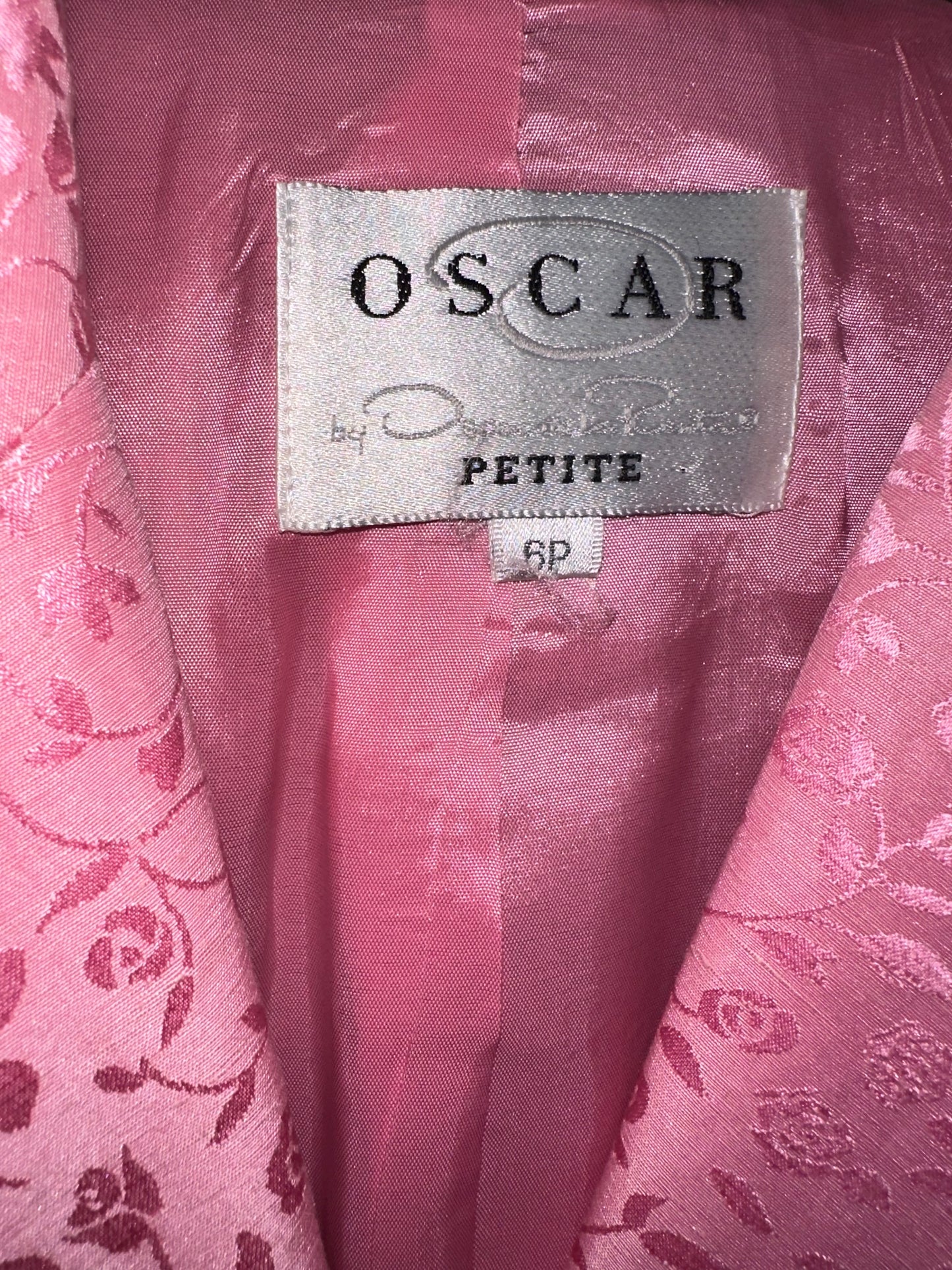 Vintage Oscar De La Renta Silk Blazer