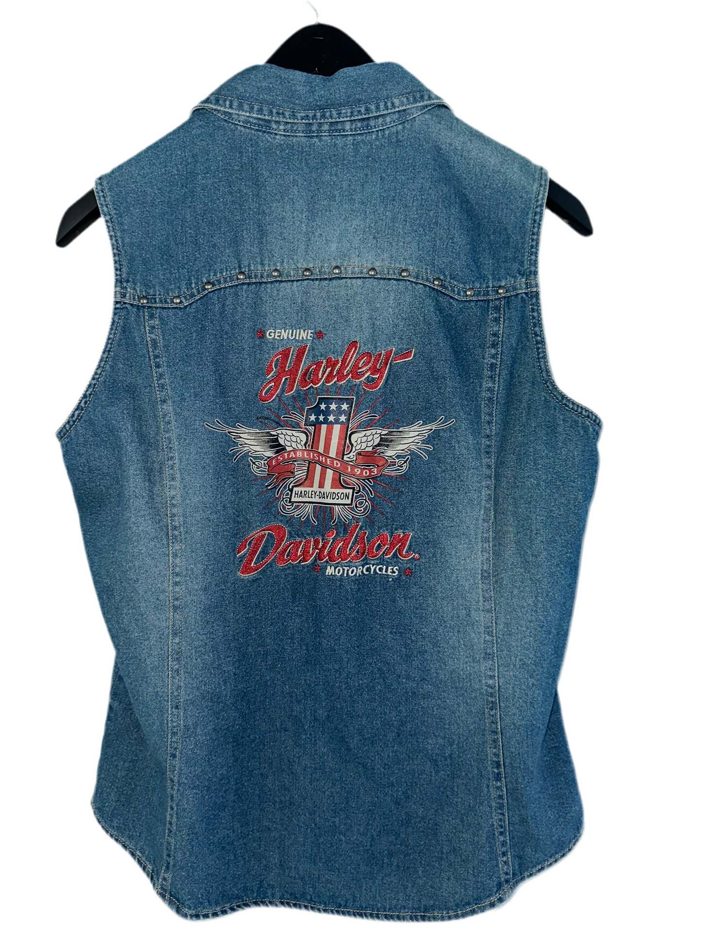 Harley Davidson Denim Tank Top