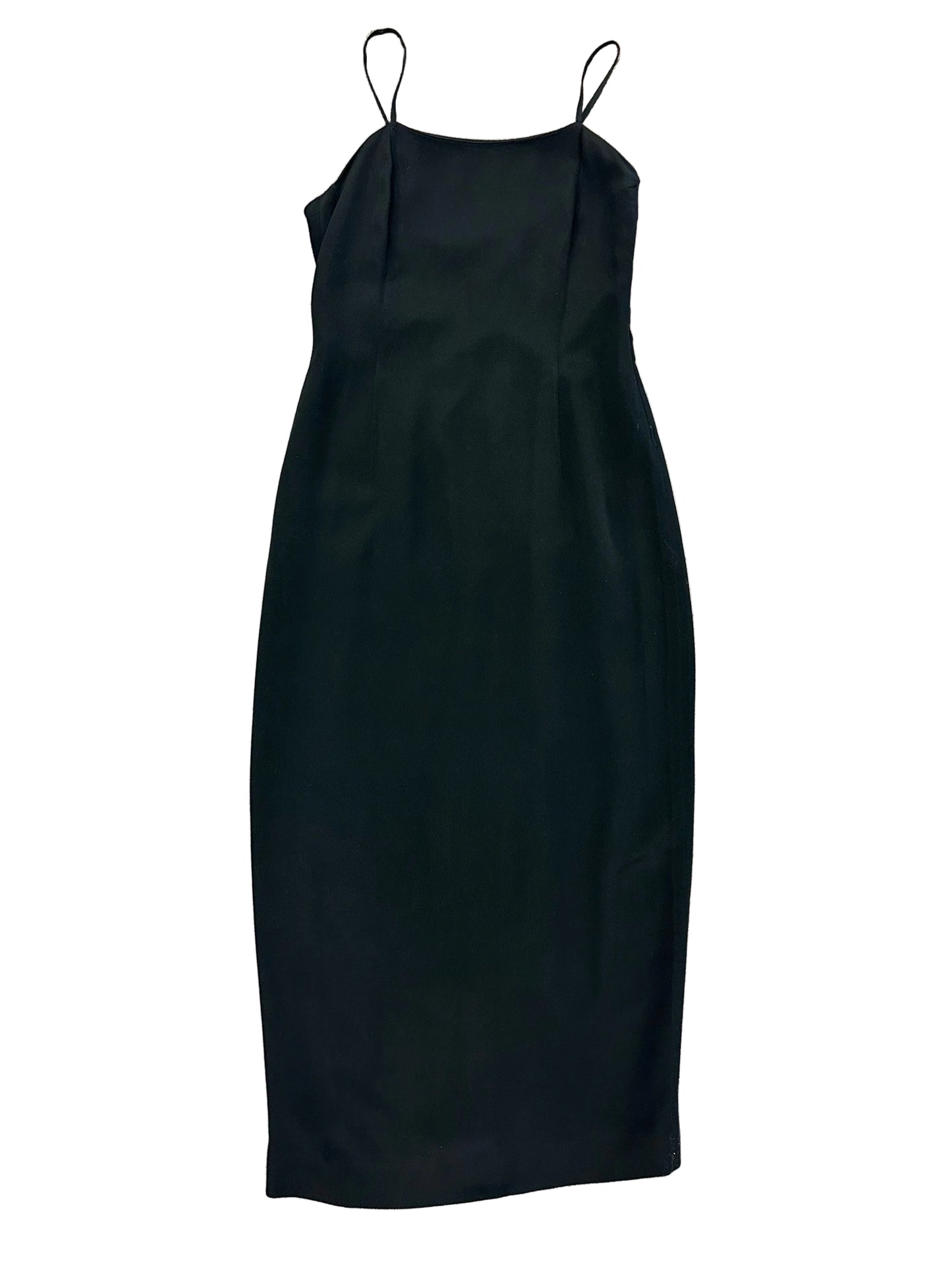 Vintage Armani Black Maxi Cocktail Dress