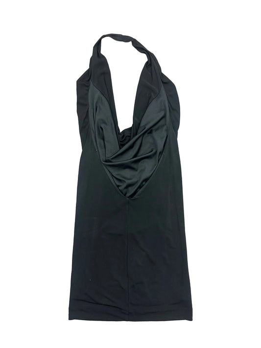 Vintage Bebe Cowl Neck Low Back Dress
