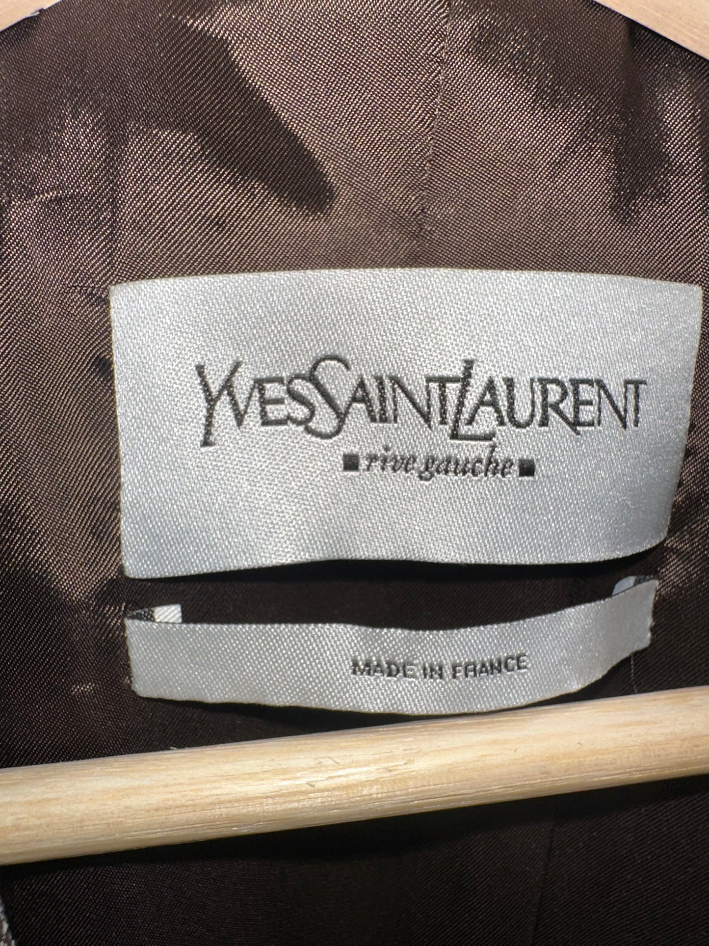 Vintage Yves Saint Laurent Wool Blazer