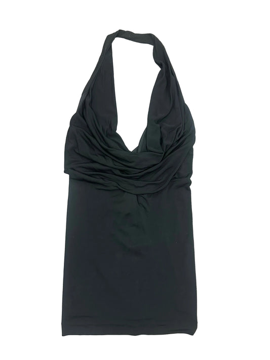 Vintage Bebe Cowl Neck Low Back Dress