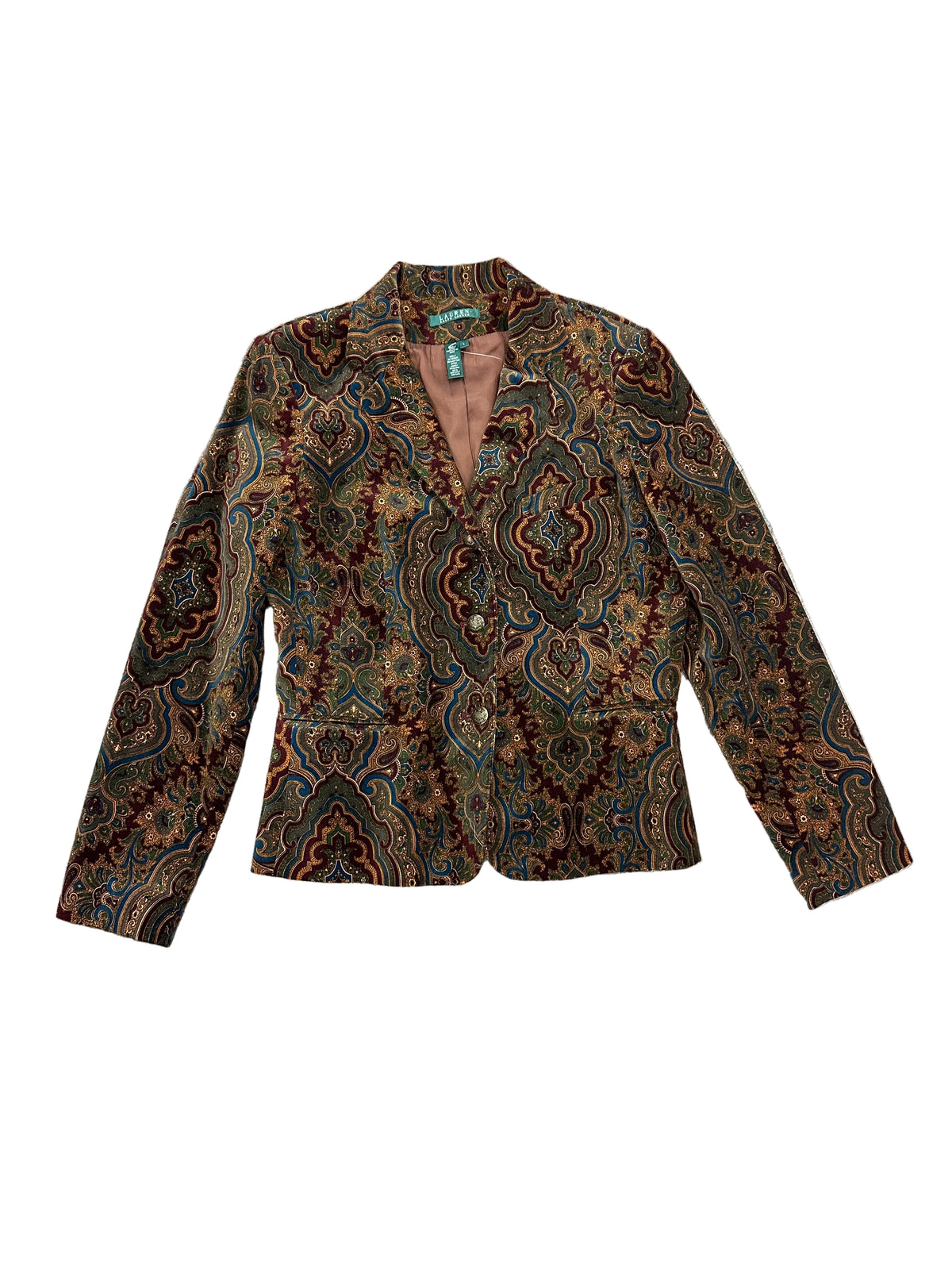 Vintage Ralph Lauren Baroque Paisley Blazer