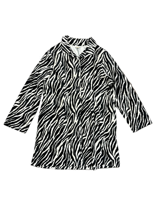 Vintage Zebra Coat
