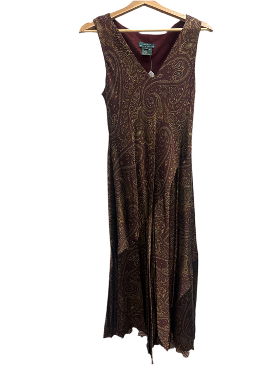 Vintage Ralph Lauren Silk Dress