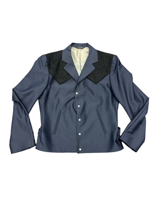 Vintage Navy Western Blazer