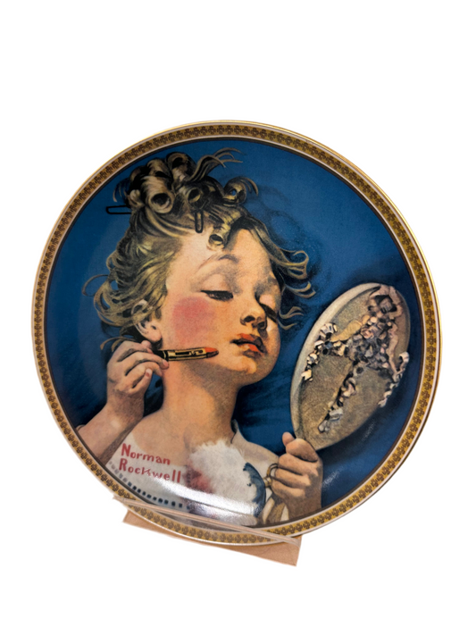 Vintage Normal Rockwell Dish