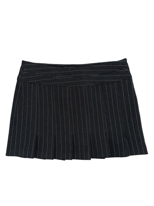 Vintage Y2K Bebe Pinstripe Mini Skirt