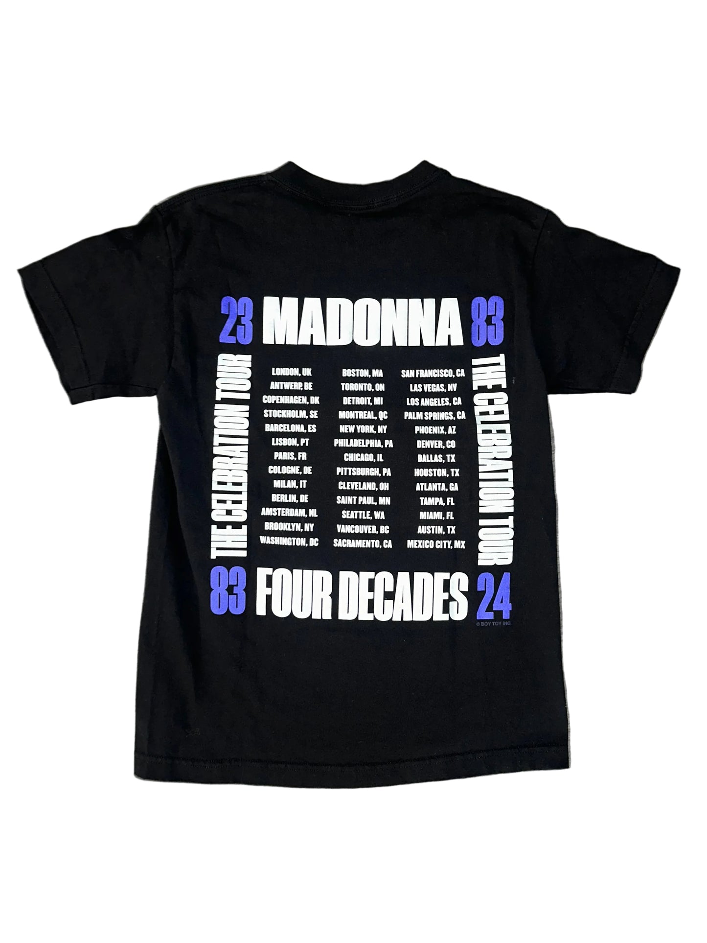 Madonna "The Celebration Tour" Concert Tee Shirt