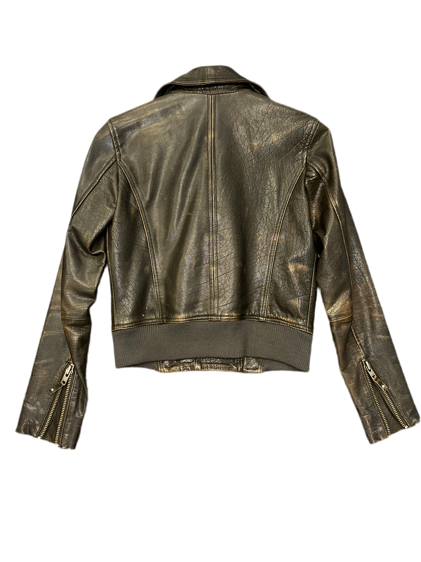 Vintage Members Only Leather Jacket