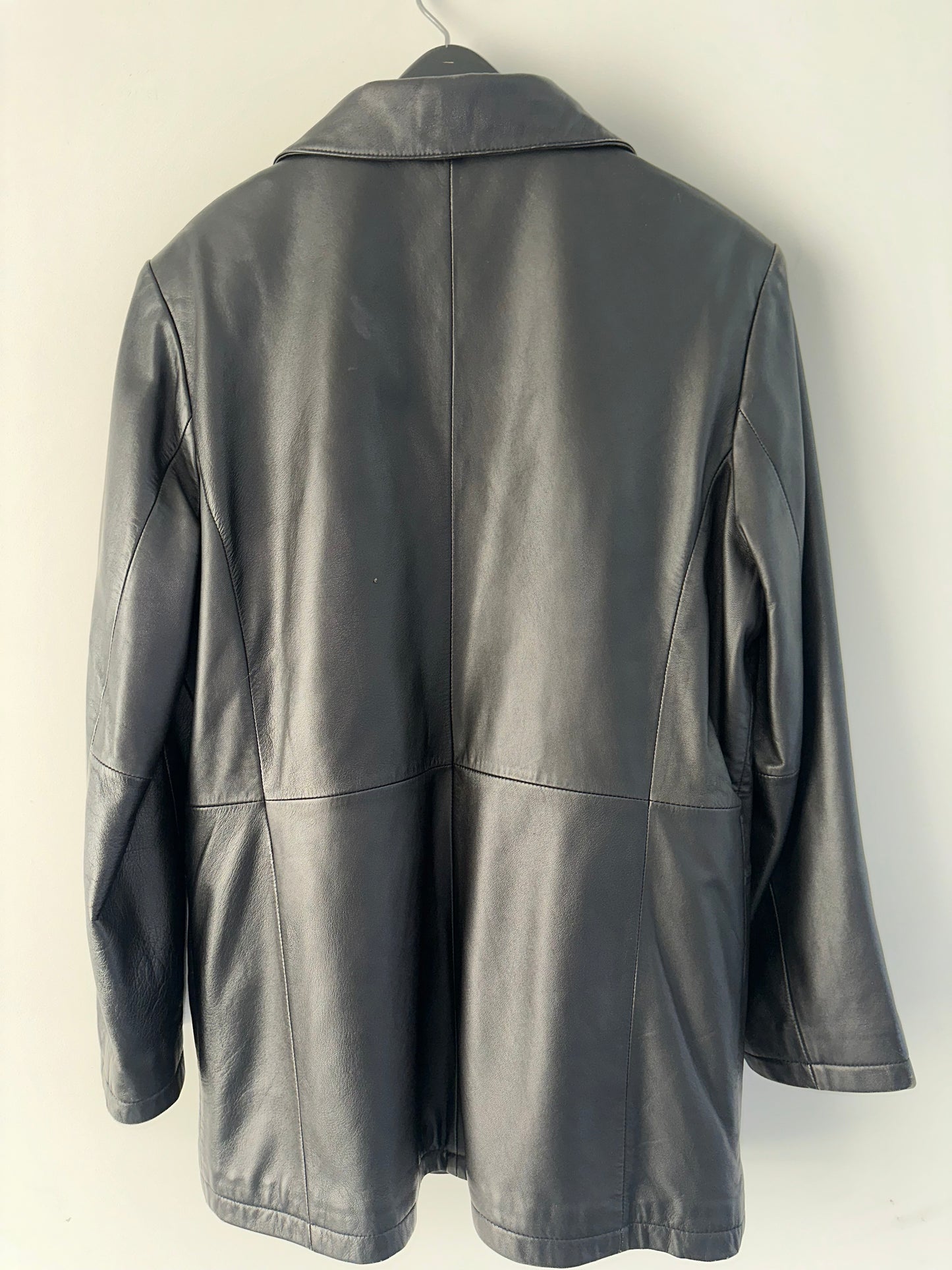 Vintage Leather Blazer