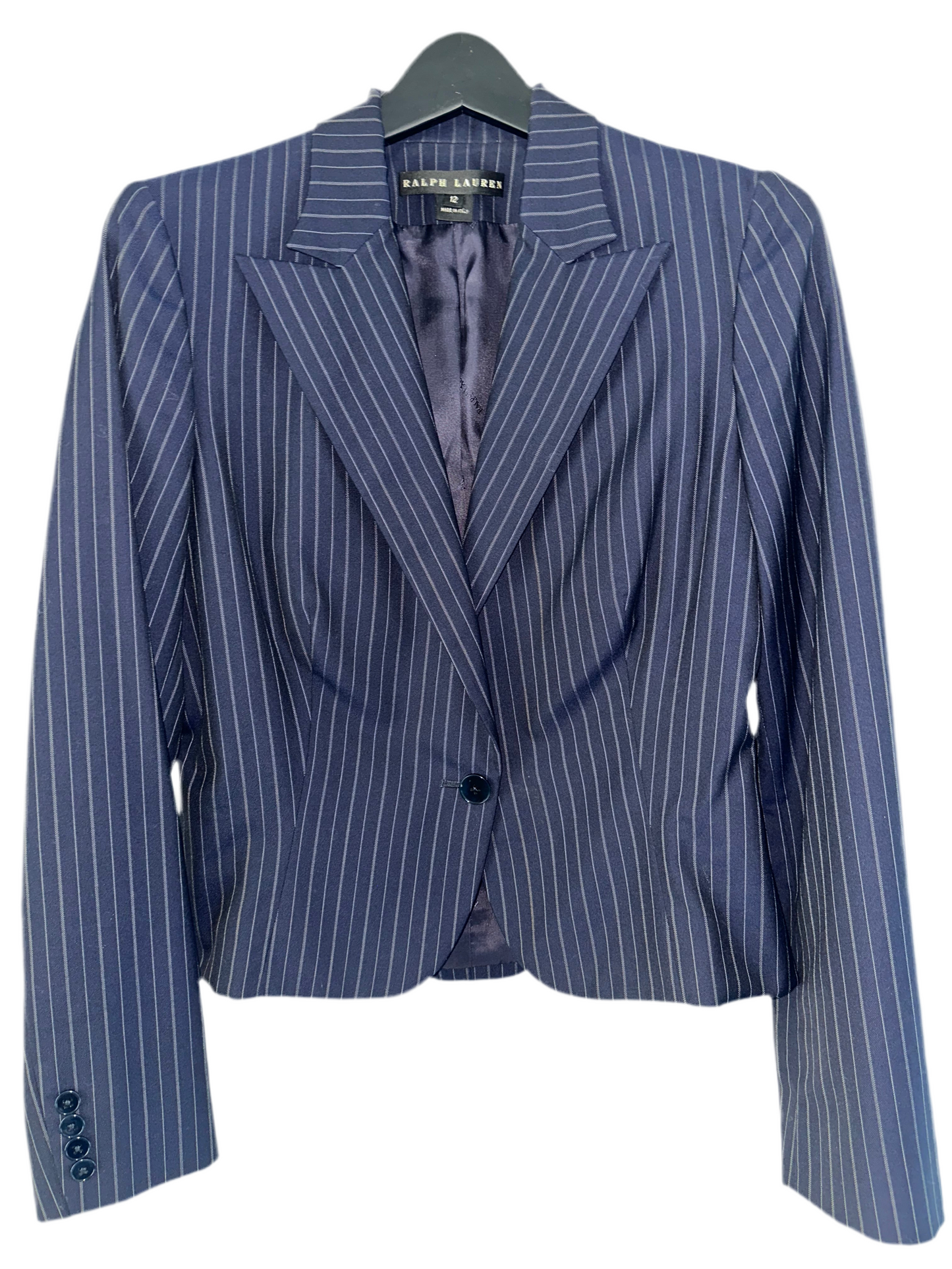 Vintage Pinstripe Ralph Lauren Blazer