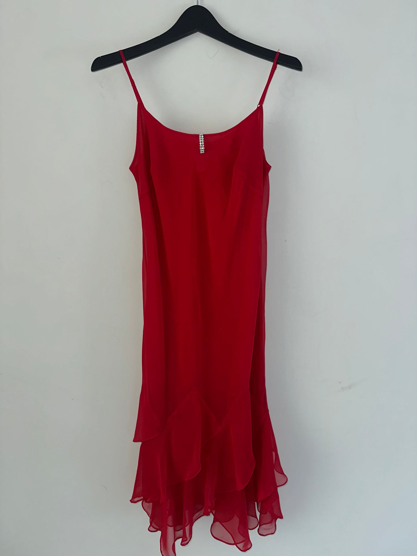 Vintage Red Cocktail Dress