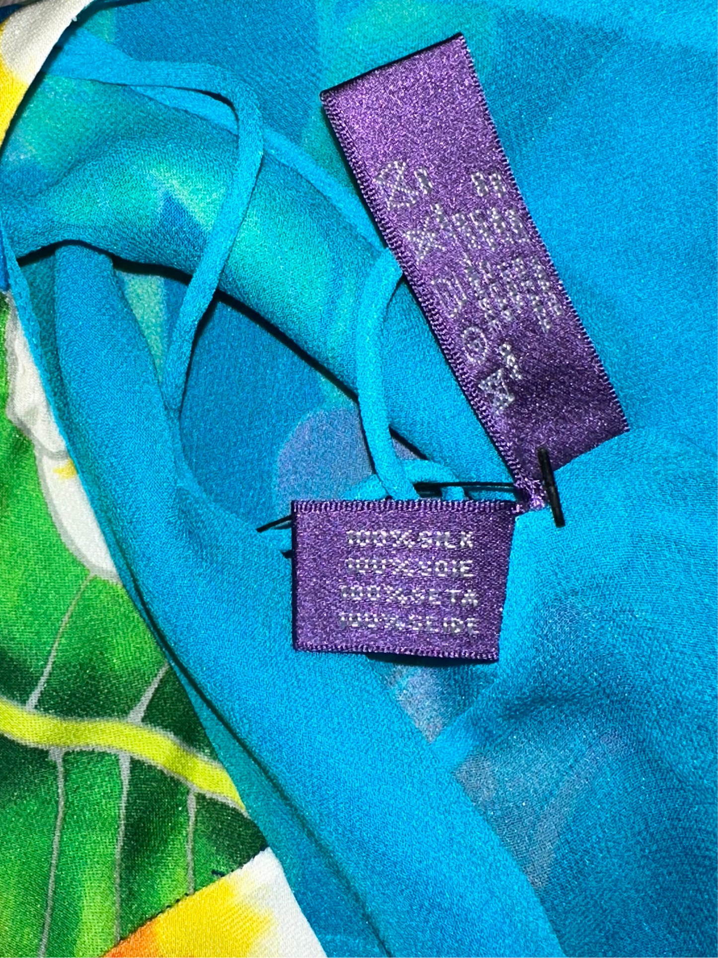 Vintage Ralph Lauren Silk Skirt