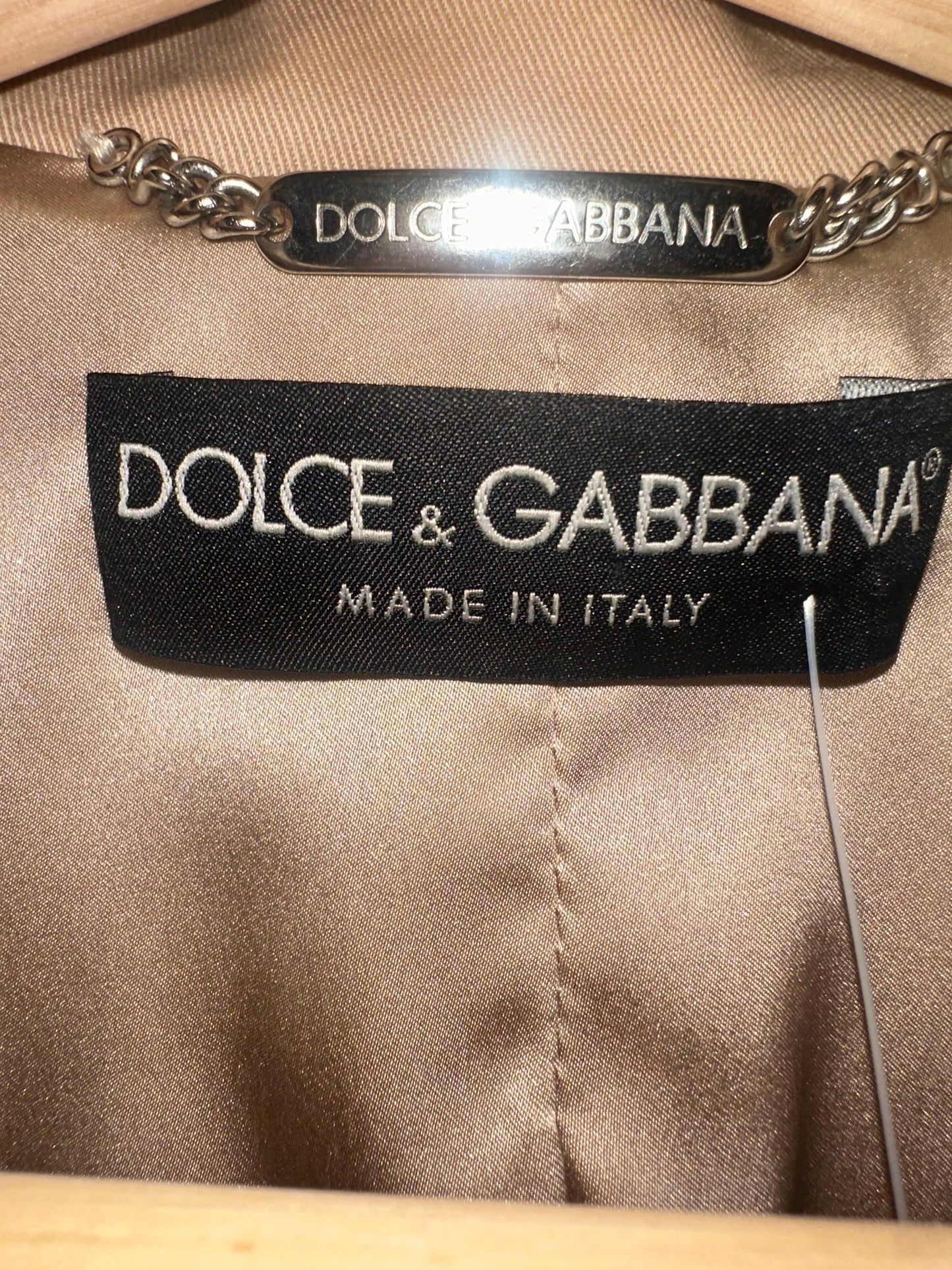 Vintage Dolce & Gabbana Blazer with Ribbing