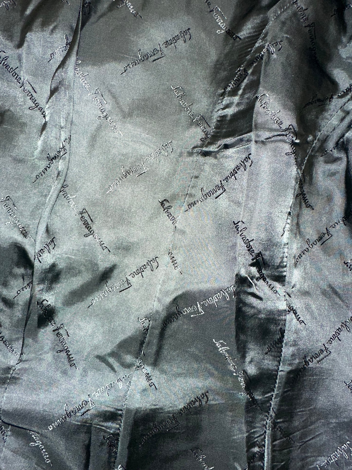 Vintage Ferragamo Leather Jacket