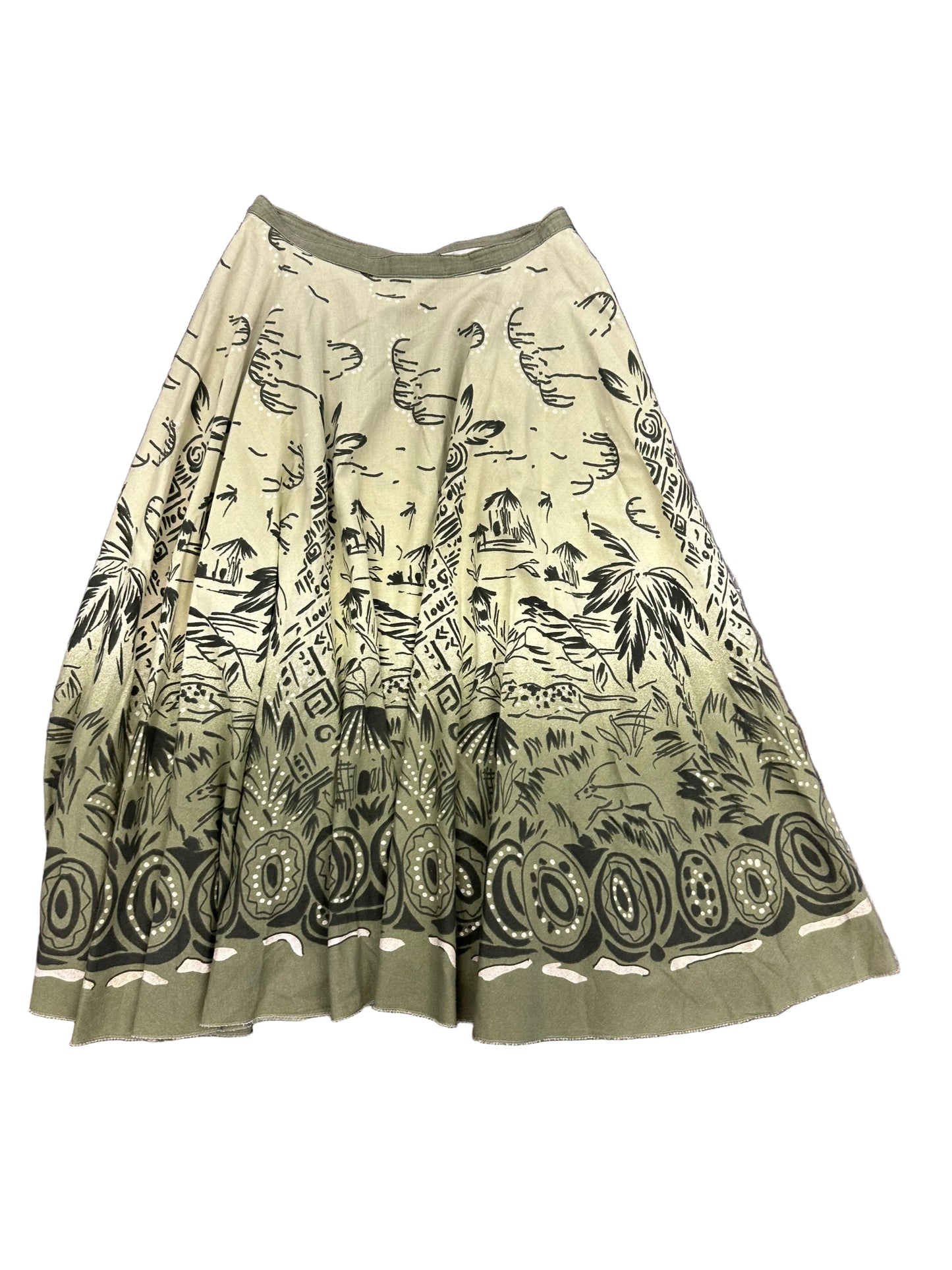 Vintage Bebe Island Long Skirt
