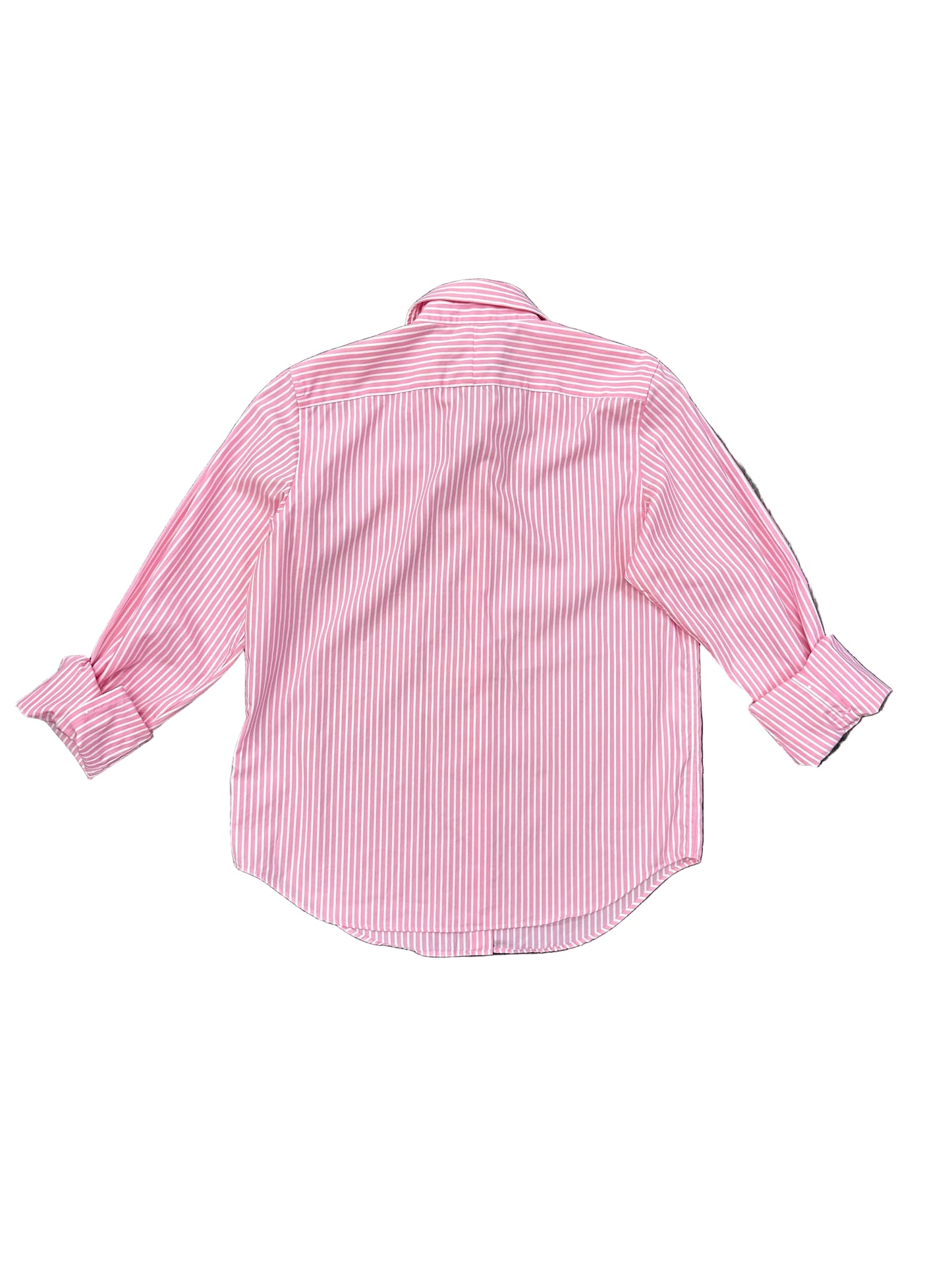 Ralph Lauren Pink Pinstripe Button Down Shirt