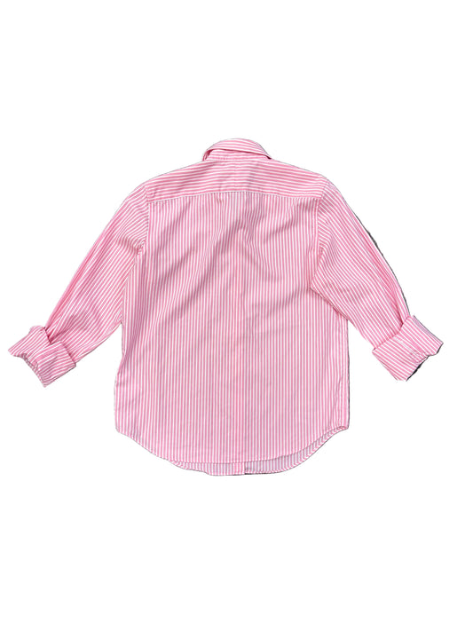 Ralph Lauren Pink Pinstripe Button Down Shirt