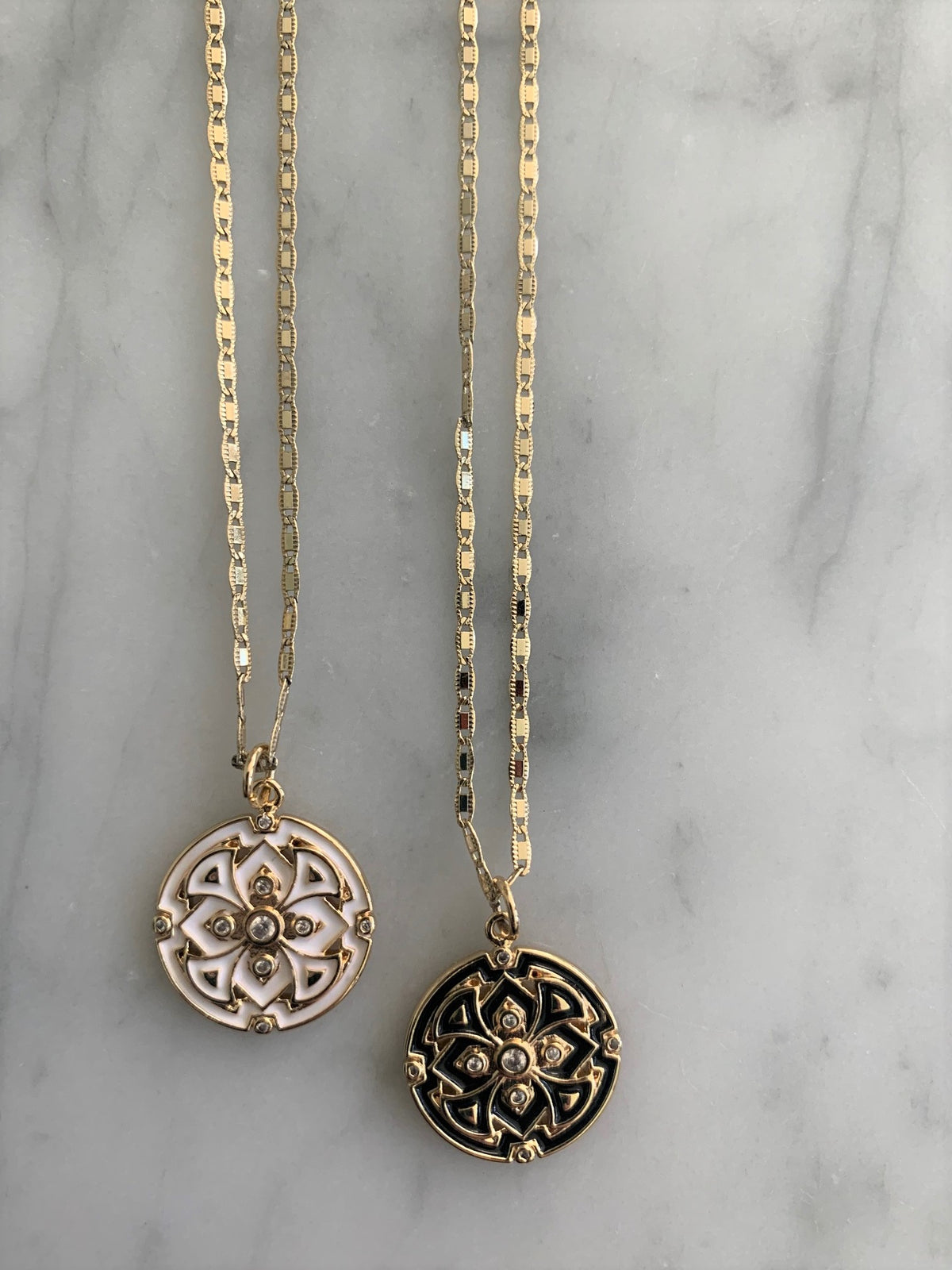 GALYNT Chivalry Medallion Necklace