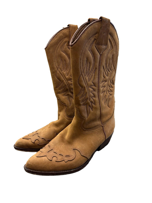 Vintage Guess Suede Cowboy Boots