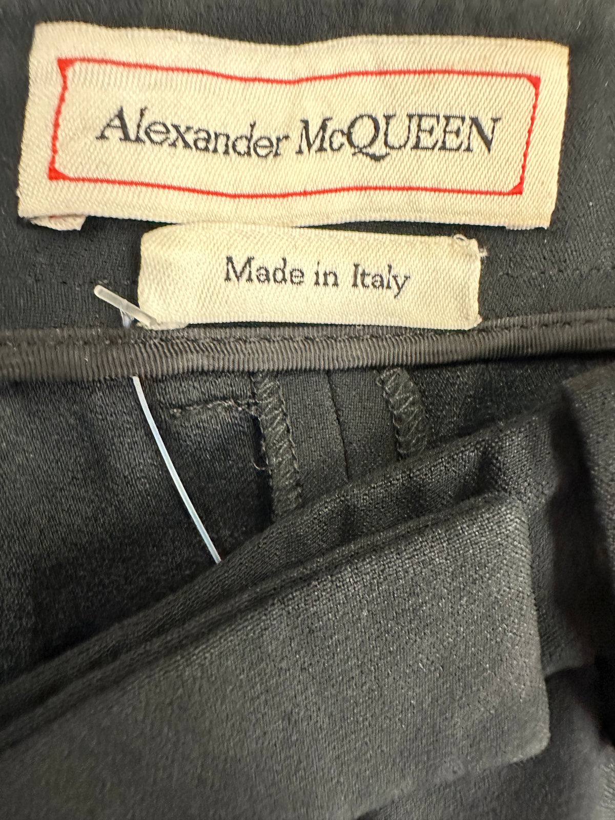 Vintage Alexander McQueen Black Trousers