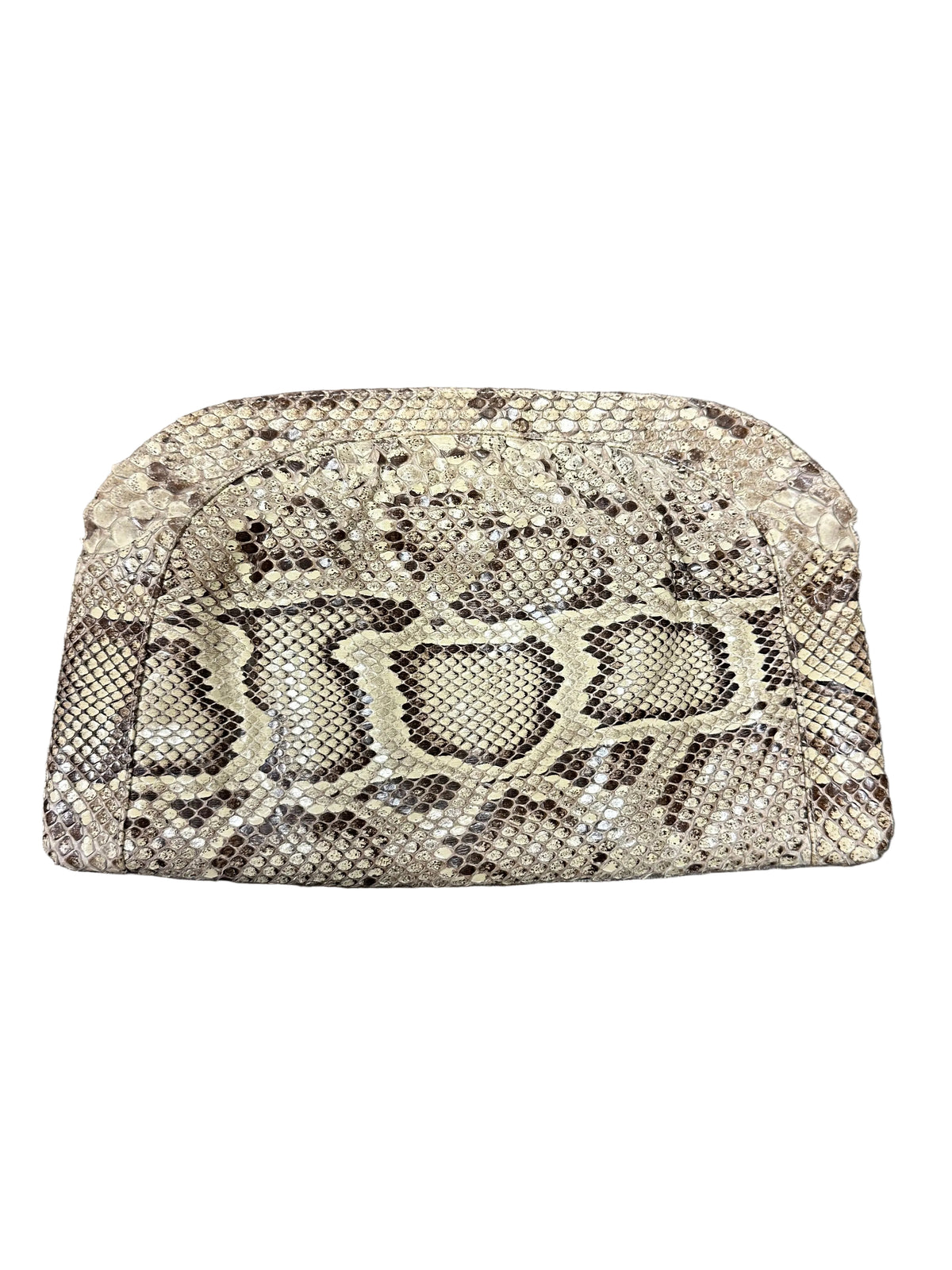 Vintage 1970s Snakeskin Clutch