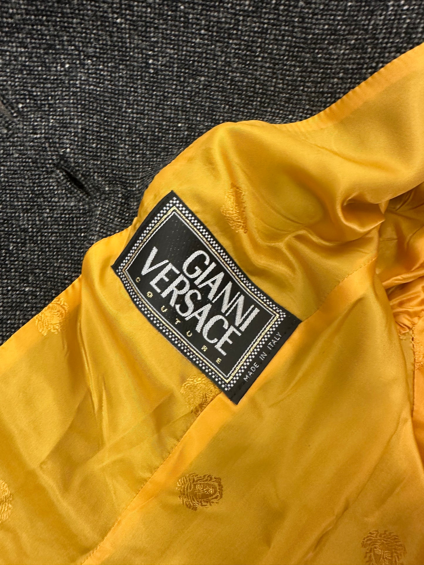 Vintage Versace Wool Coat