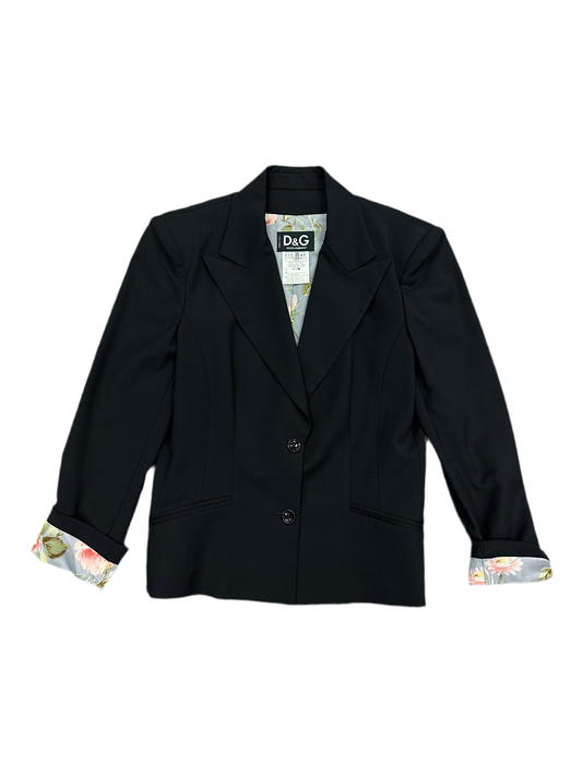 Vintage Dolce and Gabbana Black Blazer